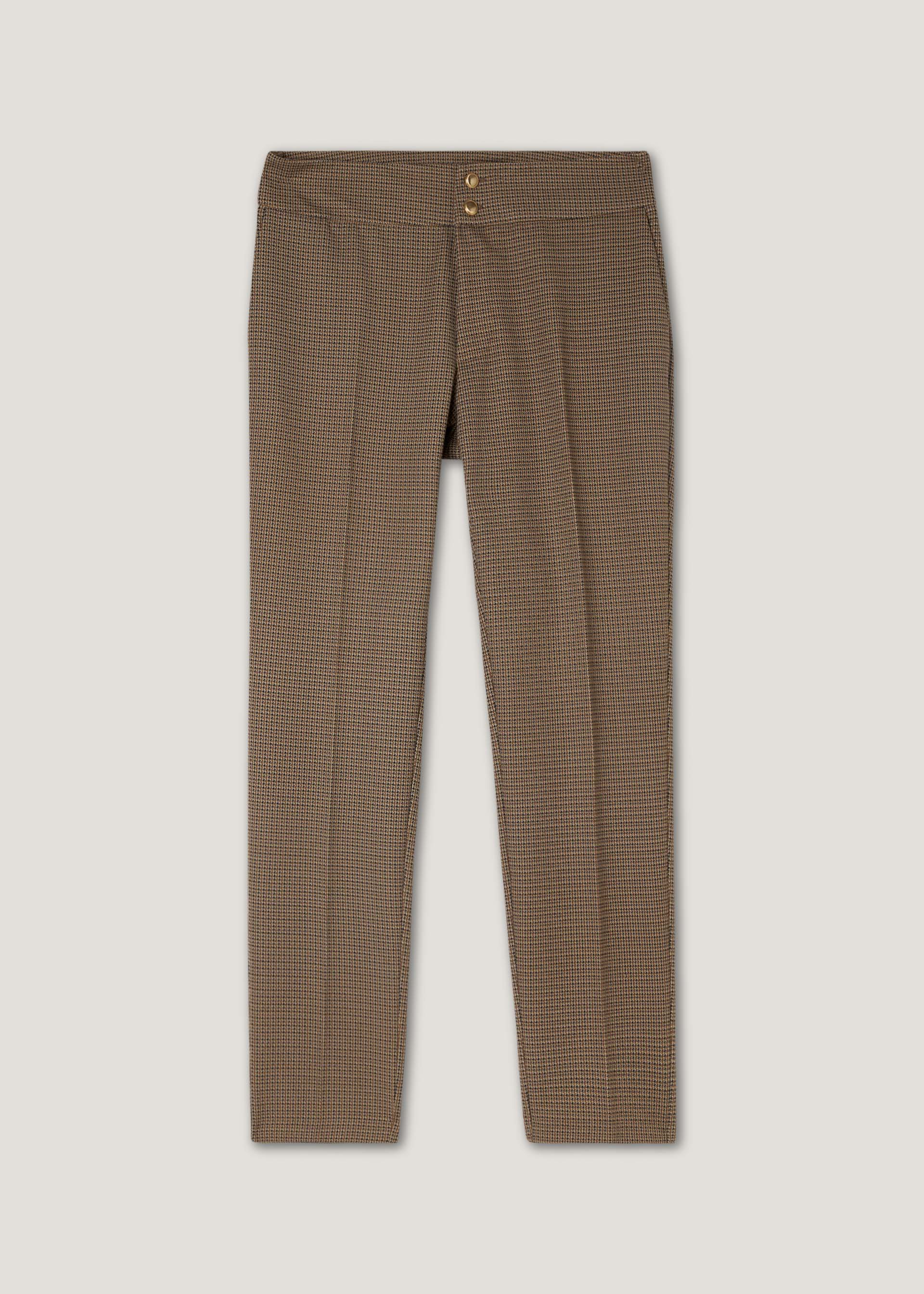 Pantaloni classici check - Image 5
