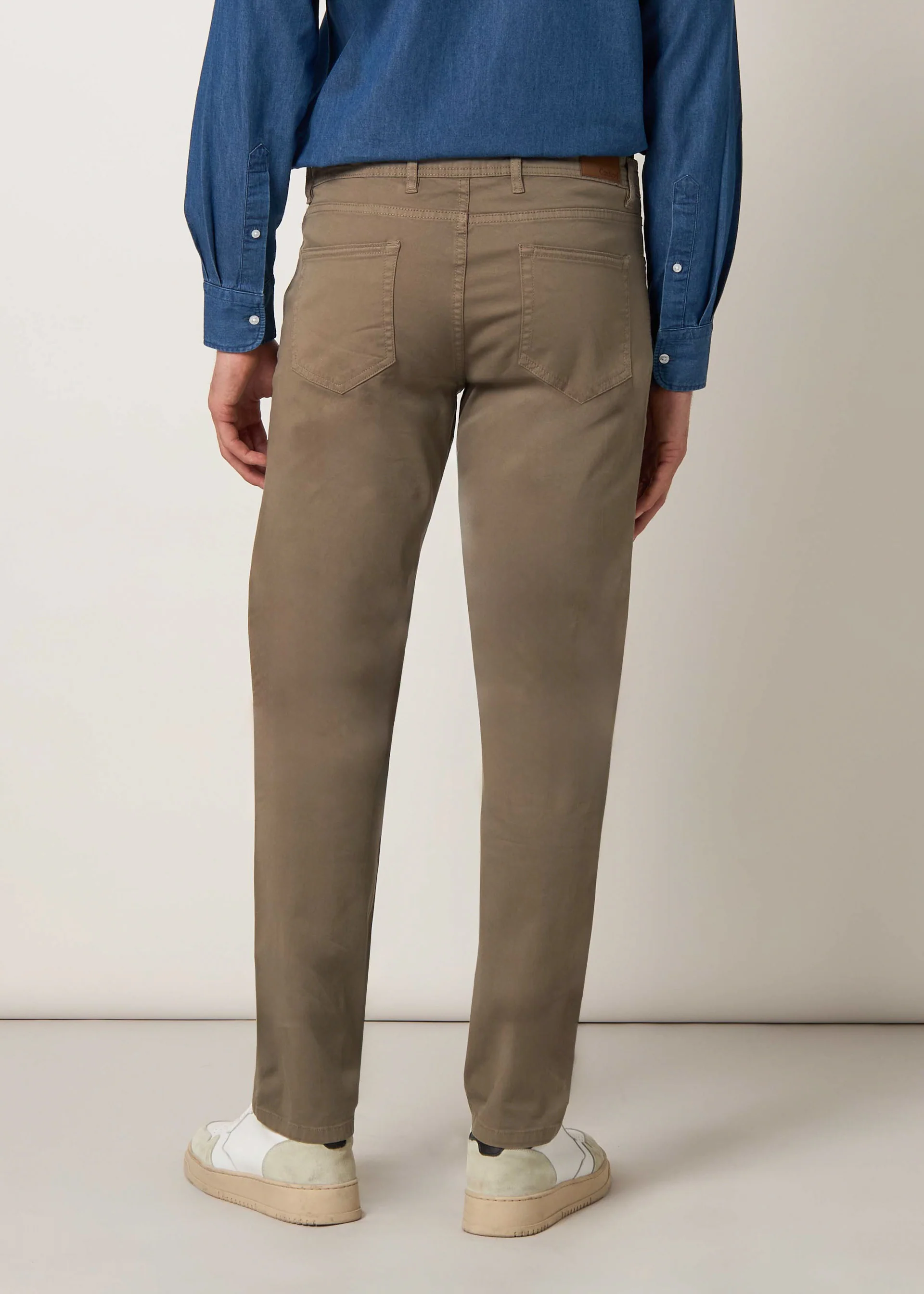 Pantaloni gabardina stretch - Image 16