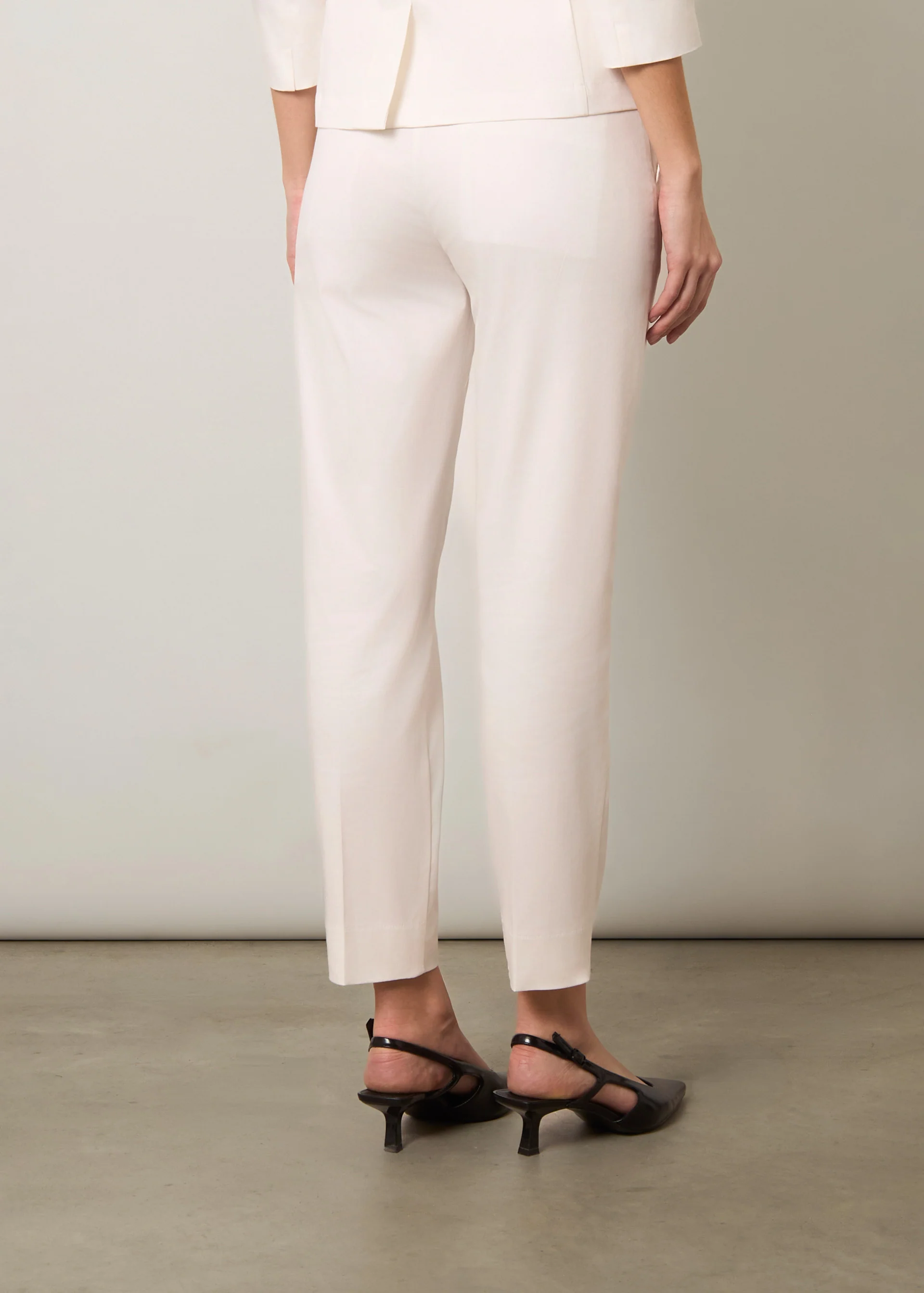 Pantaloni in cotone stretch - Image 3