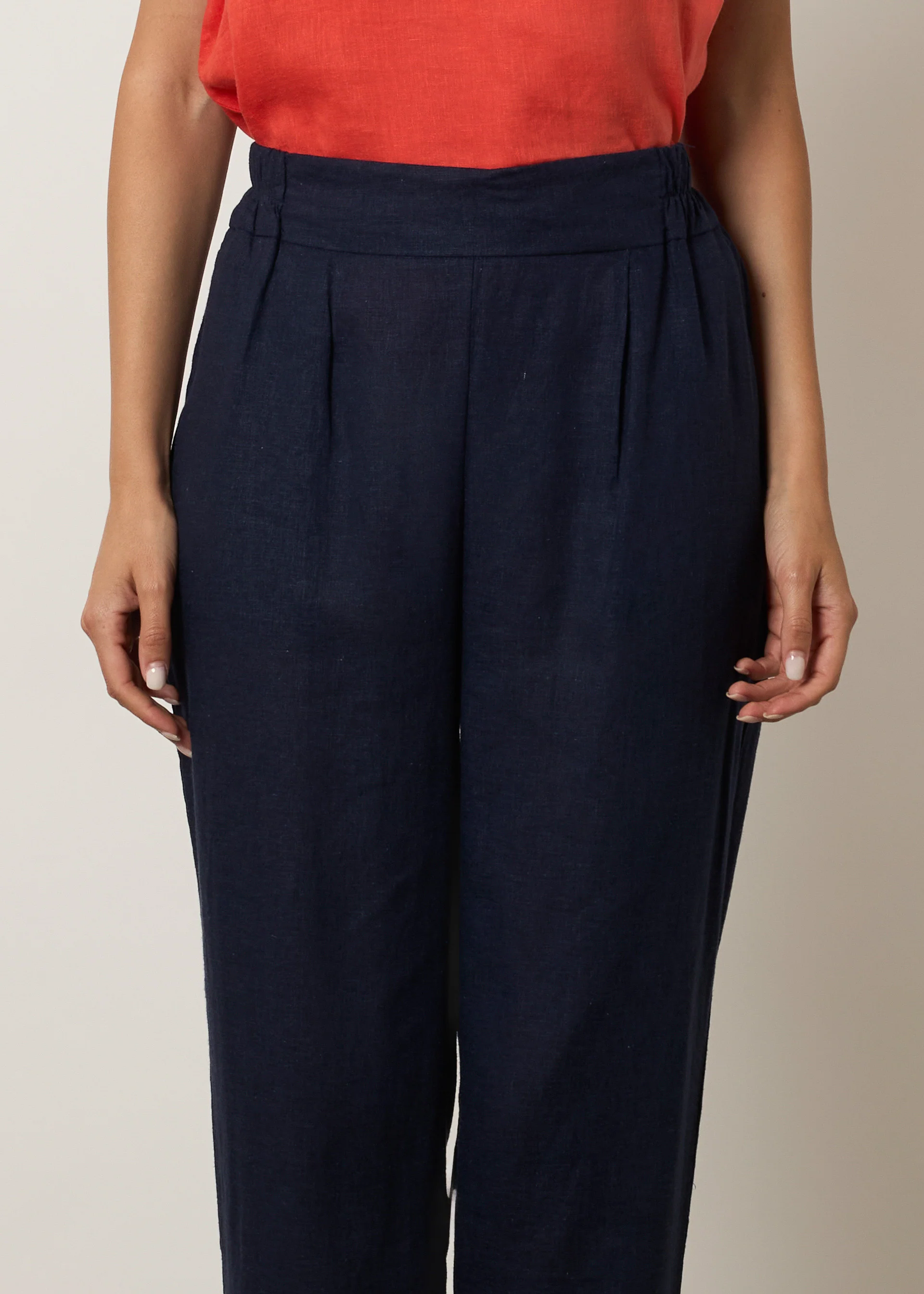 Pantaloni in misto lino - Image 13