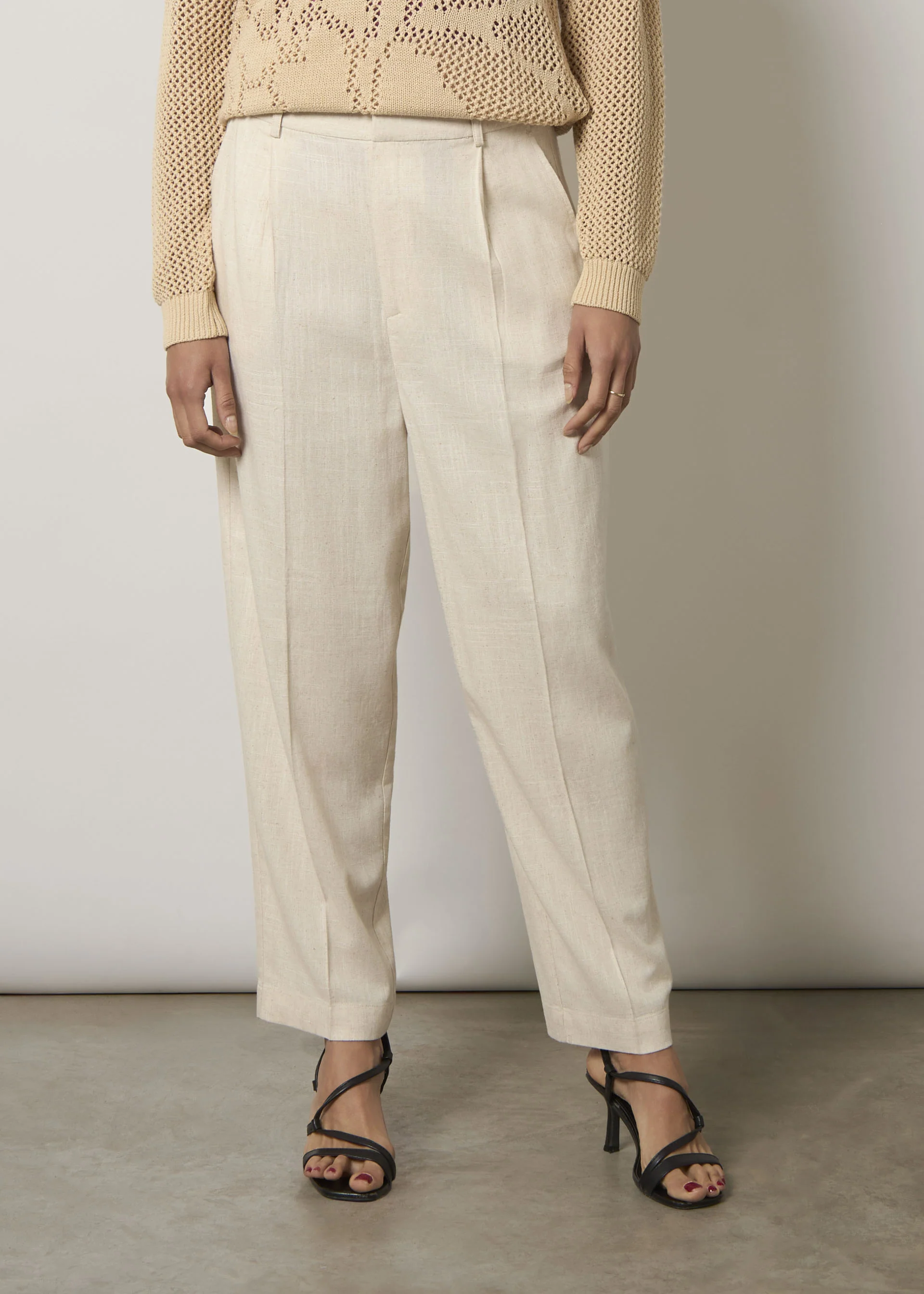 Pantaloni in misto lino - Image 3