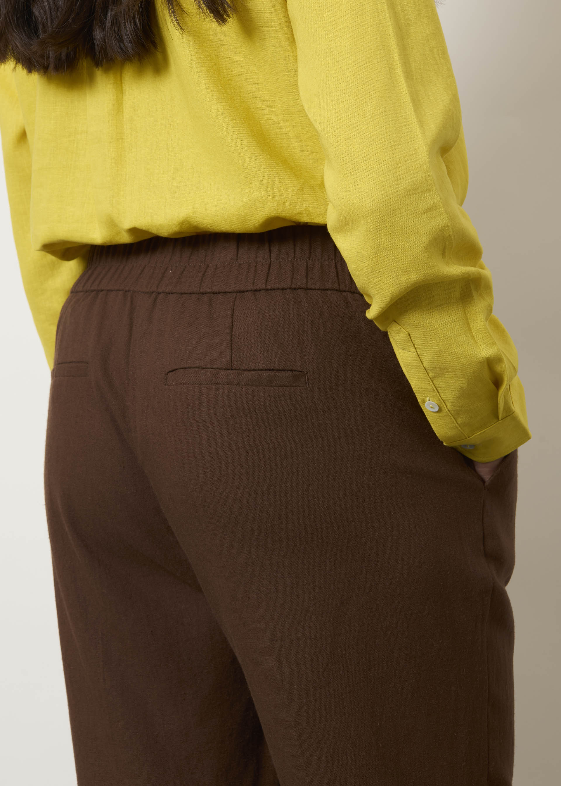 Pantaloni in misto lino - Image 14