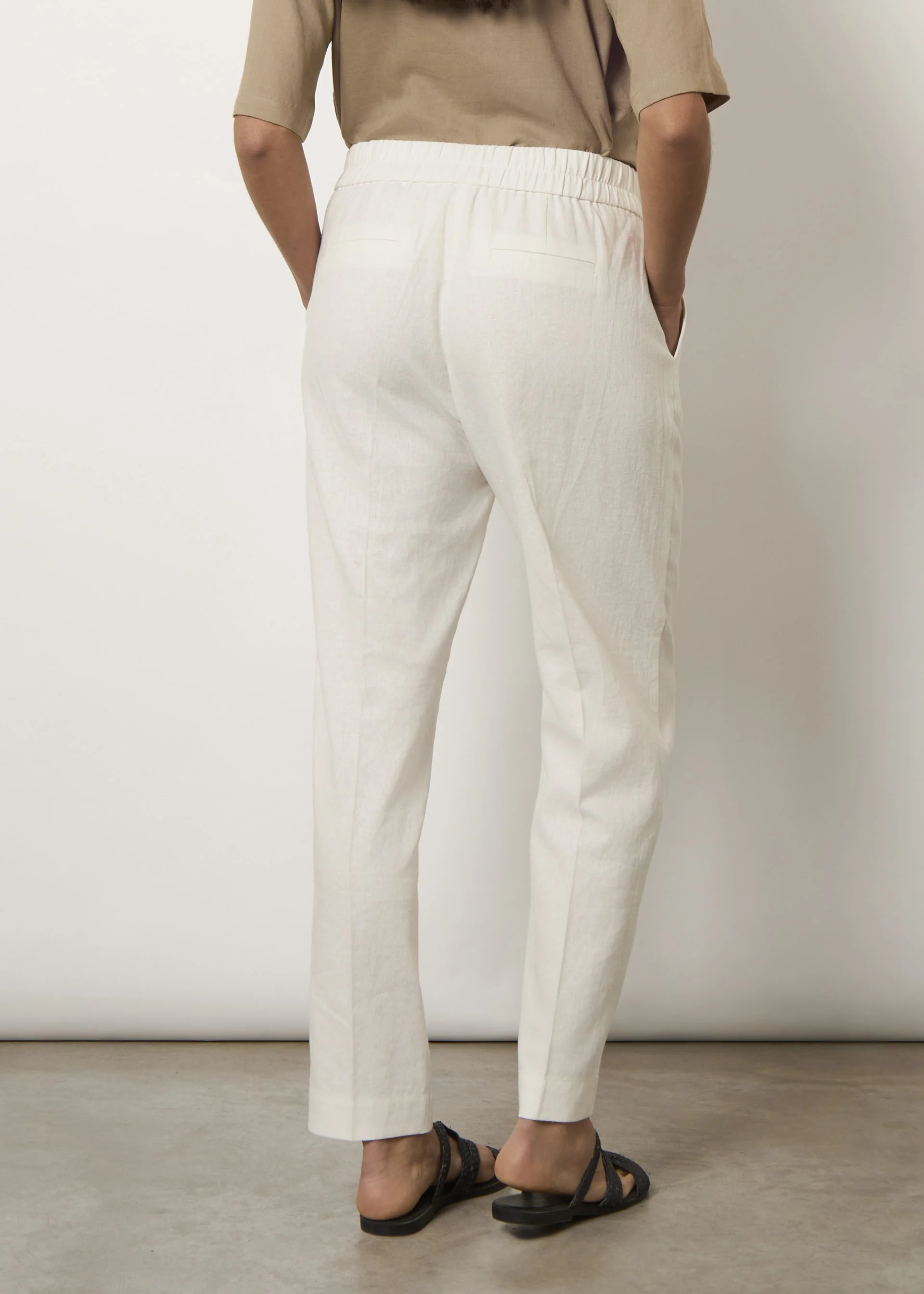 Pantaloni in misto lino - Image 4