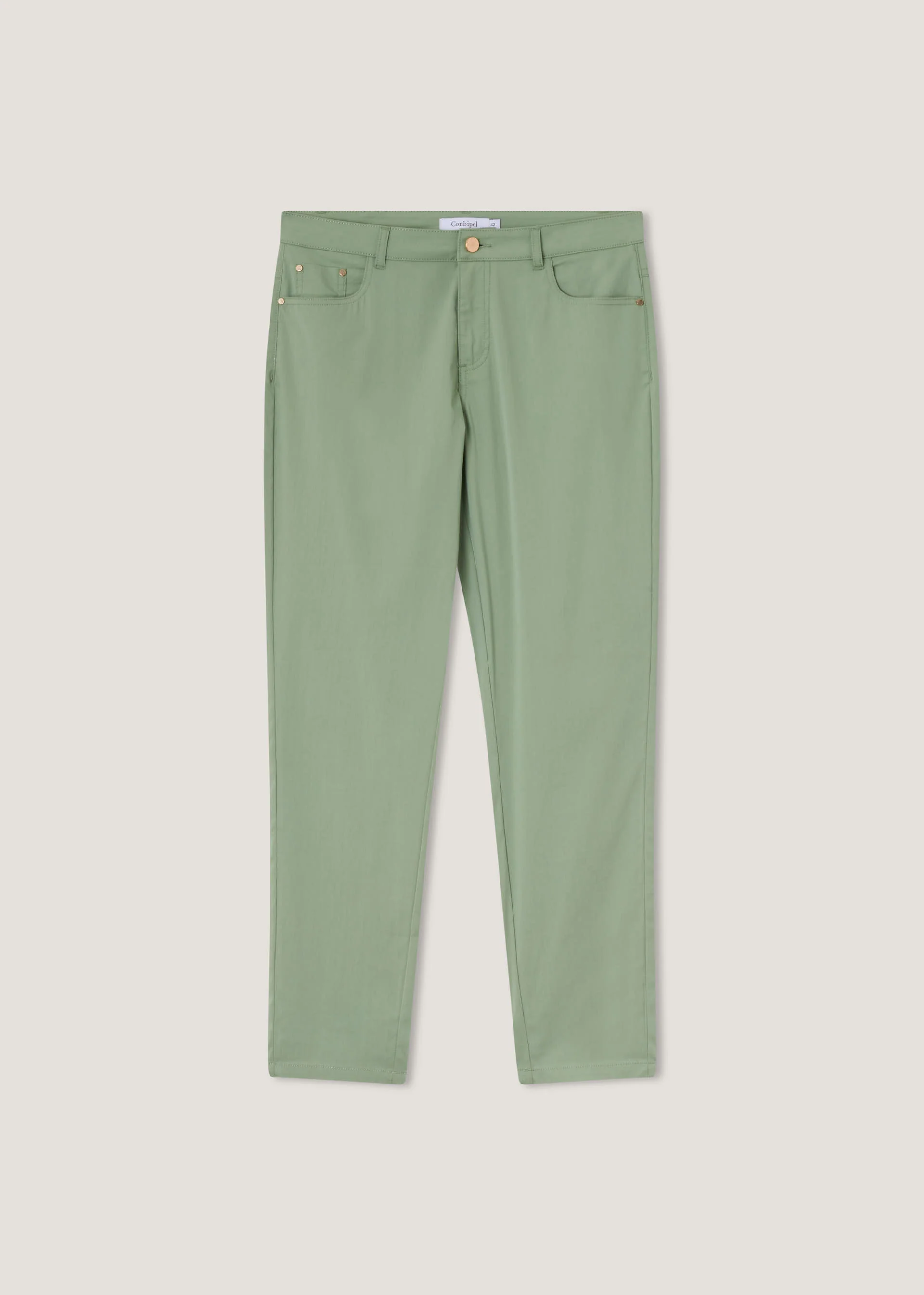 Pantaloni skinny in cotone light - Image 3