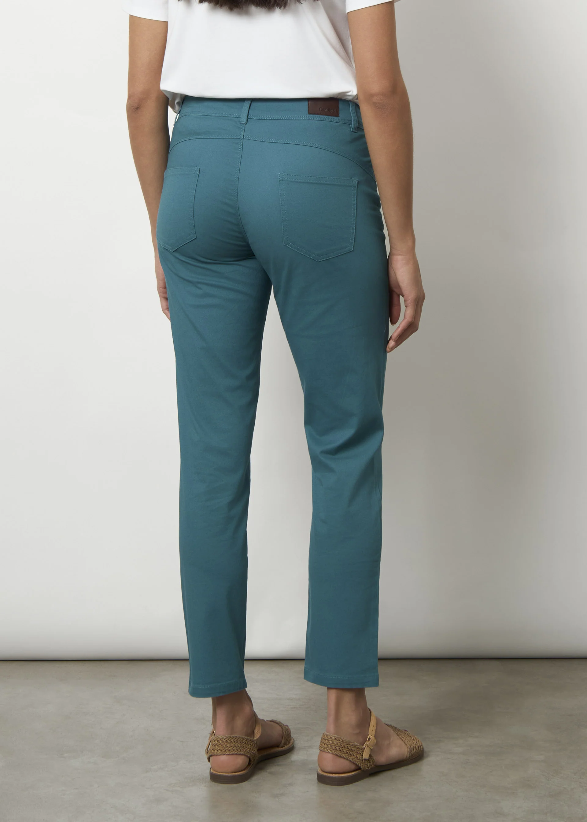 Pantaloni slim fit in cotone stretch - Image 11