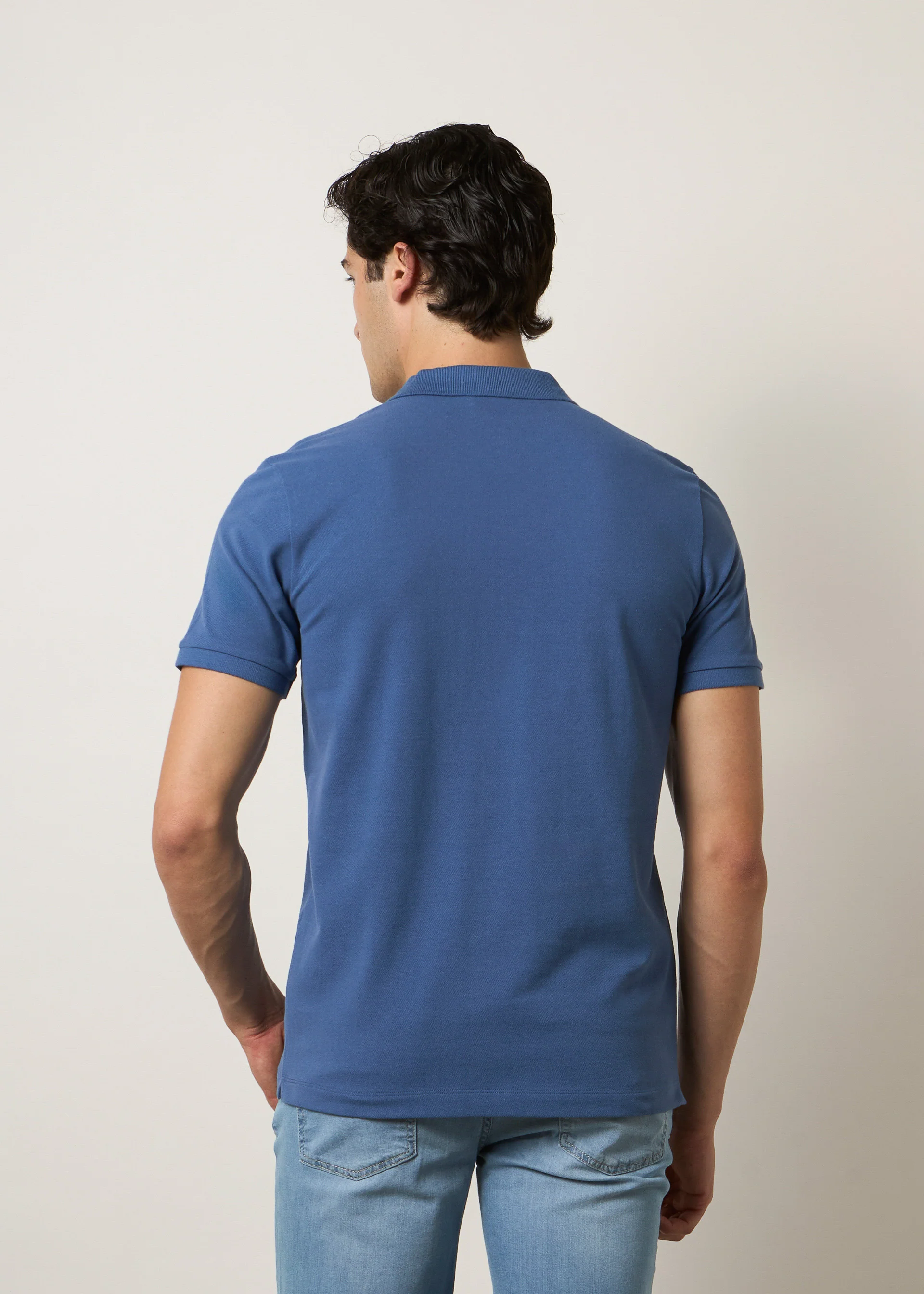 Polo basic in puro cotone - Image 3
