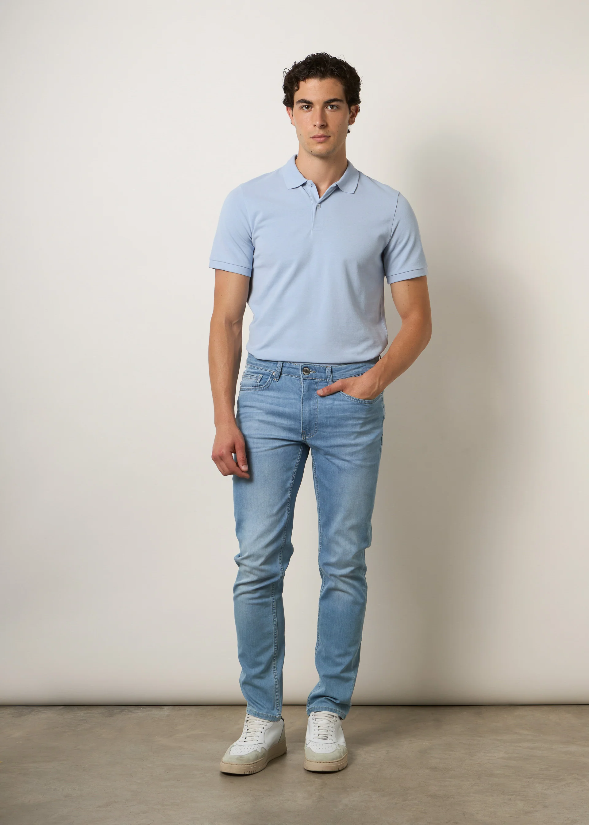 Polo basic in puro cotone - Image 35