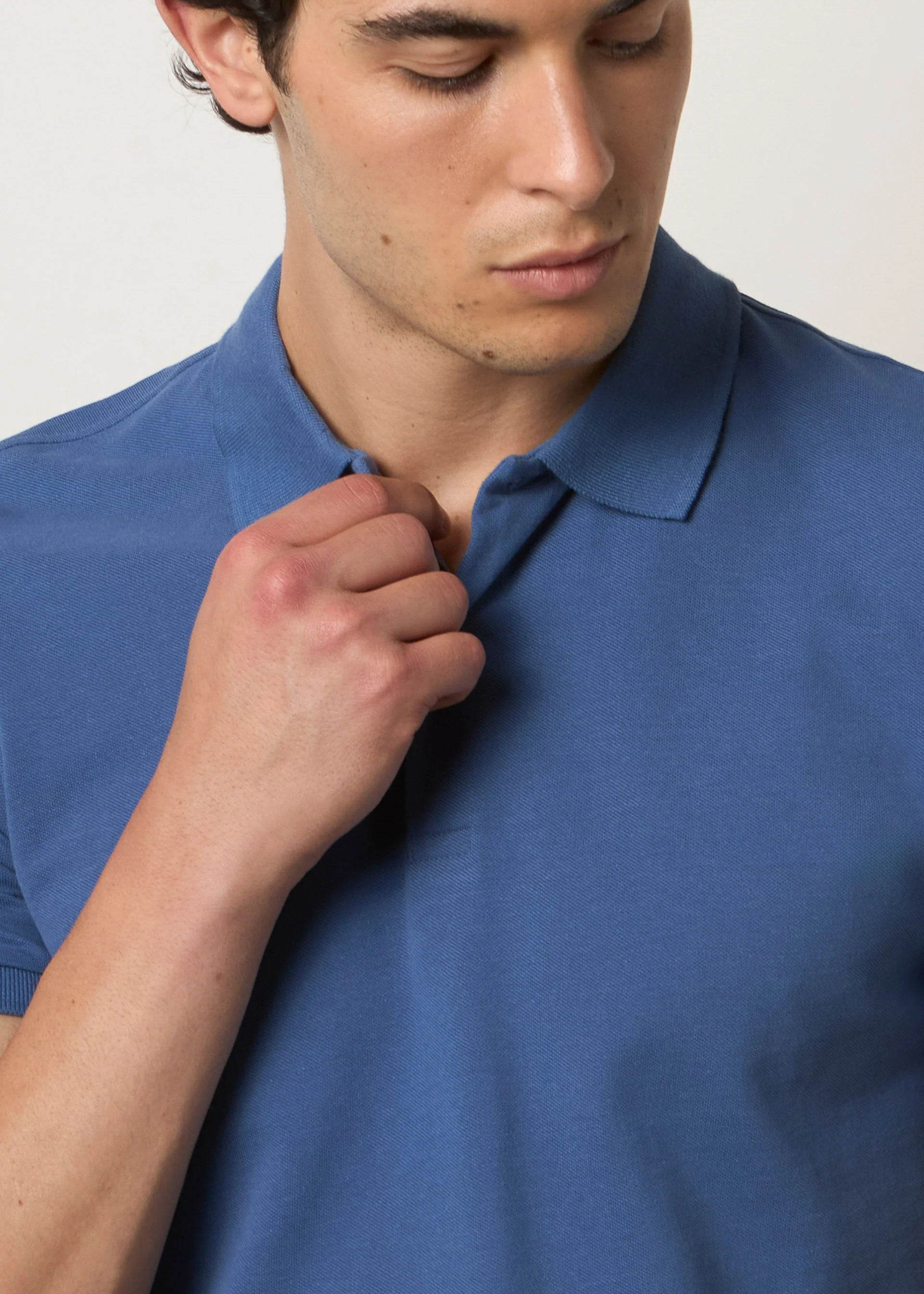 Polo basic in puro cotone - Image 4