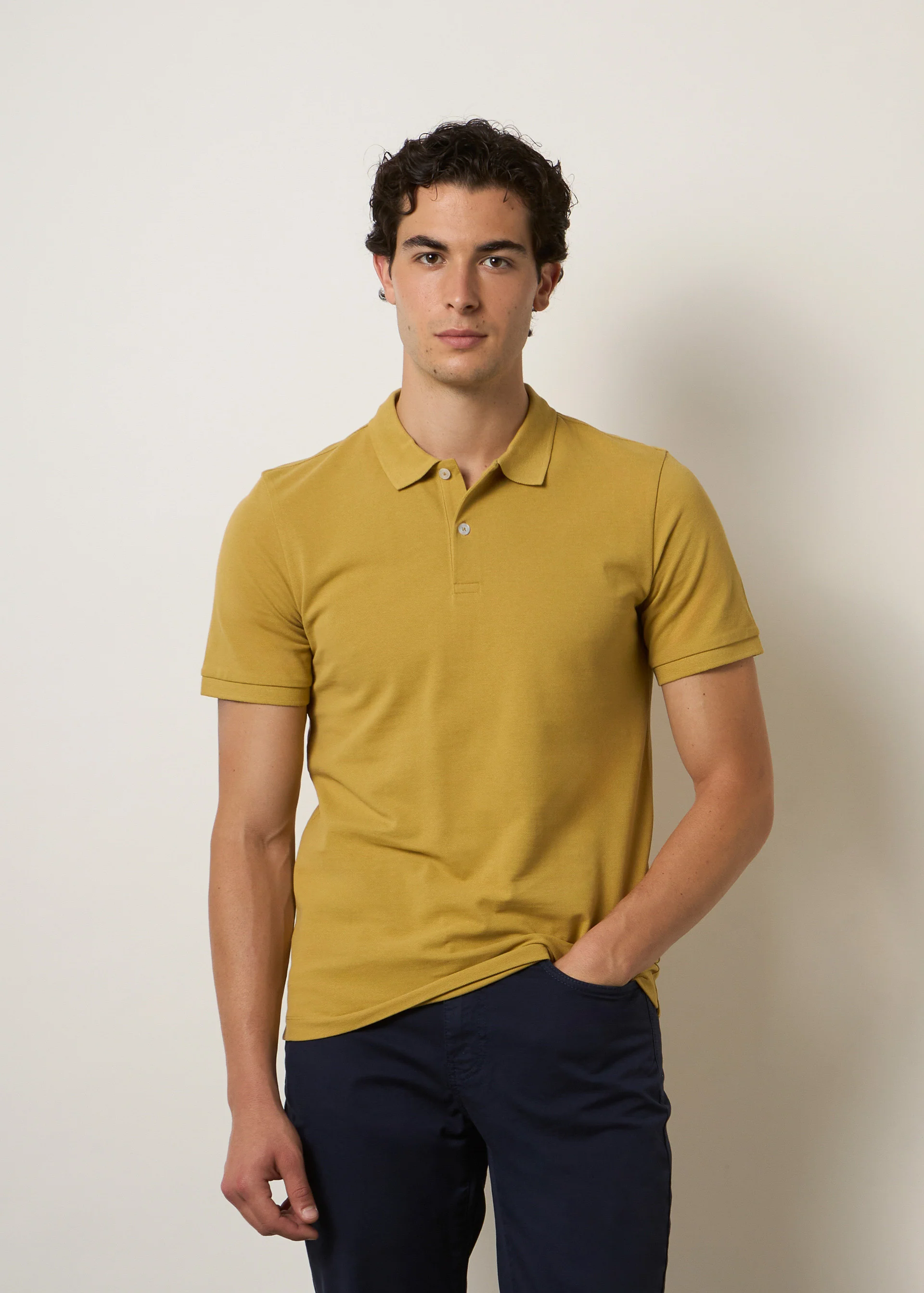 Polo basic in puro cotone - Image 42
