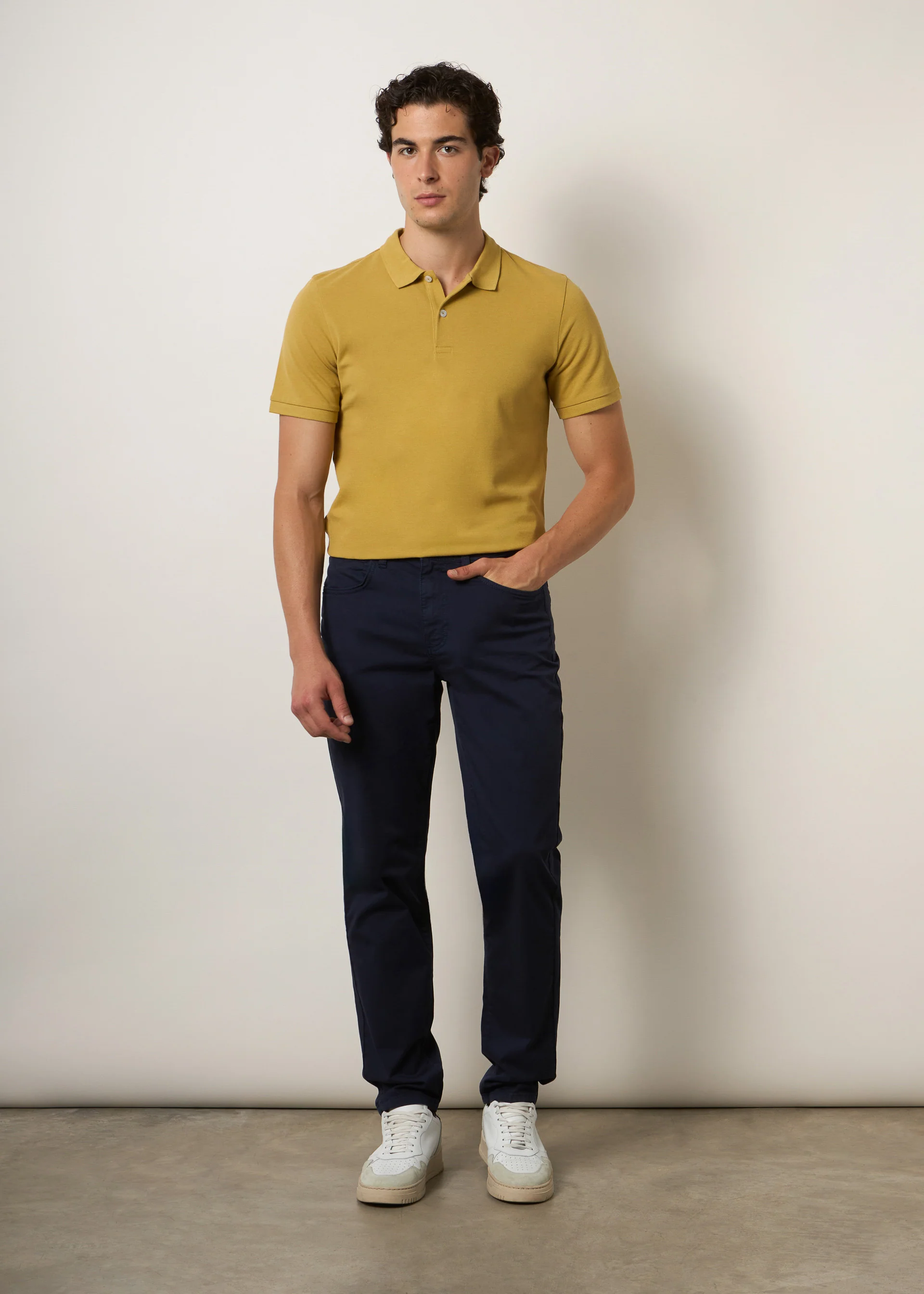 Polo basic in puro cotone - Image 43