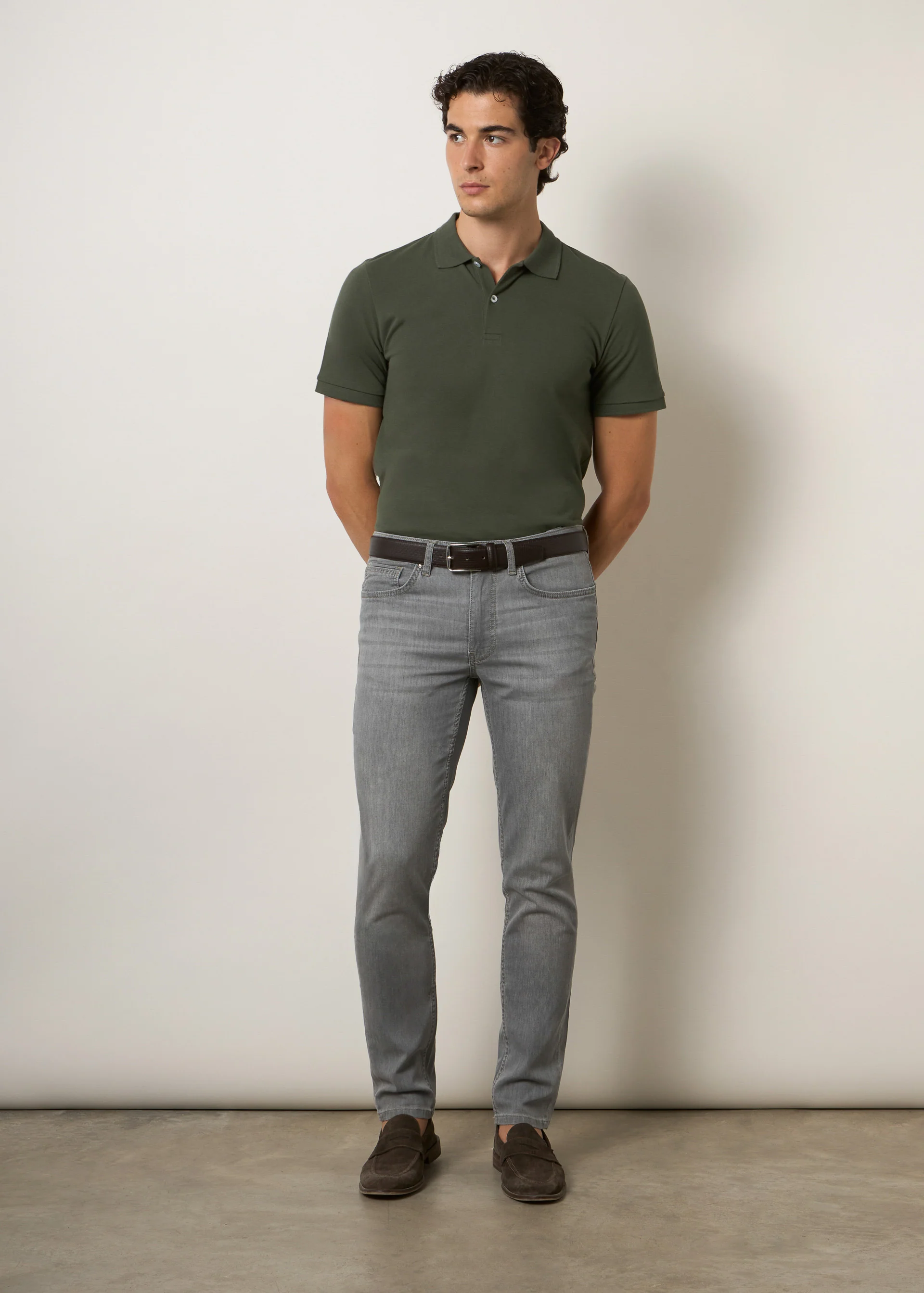Polo basic in puro cotone - Image 47