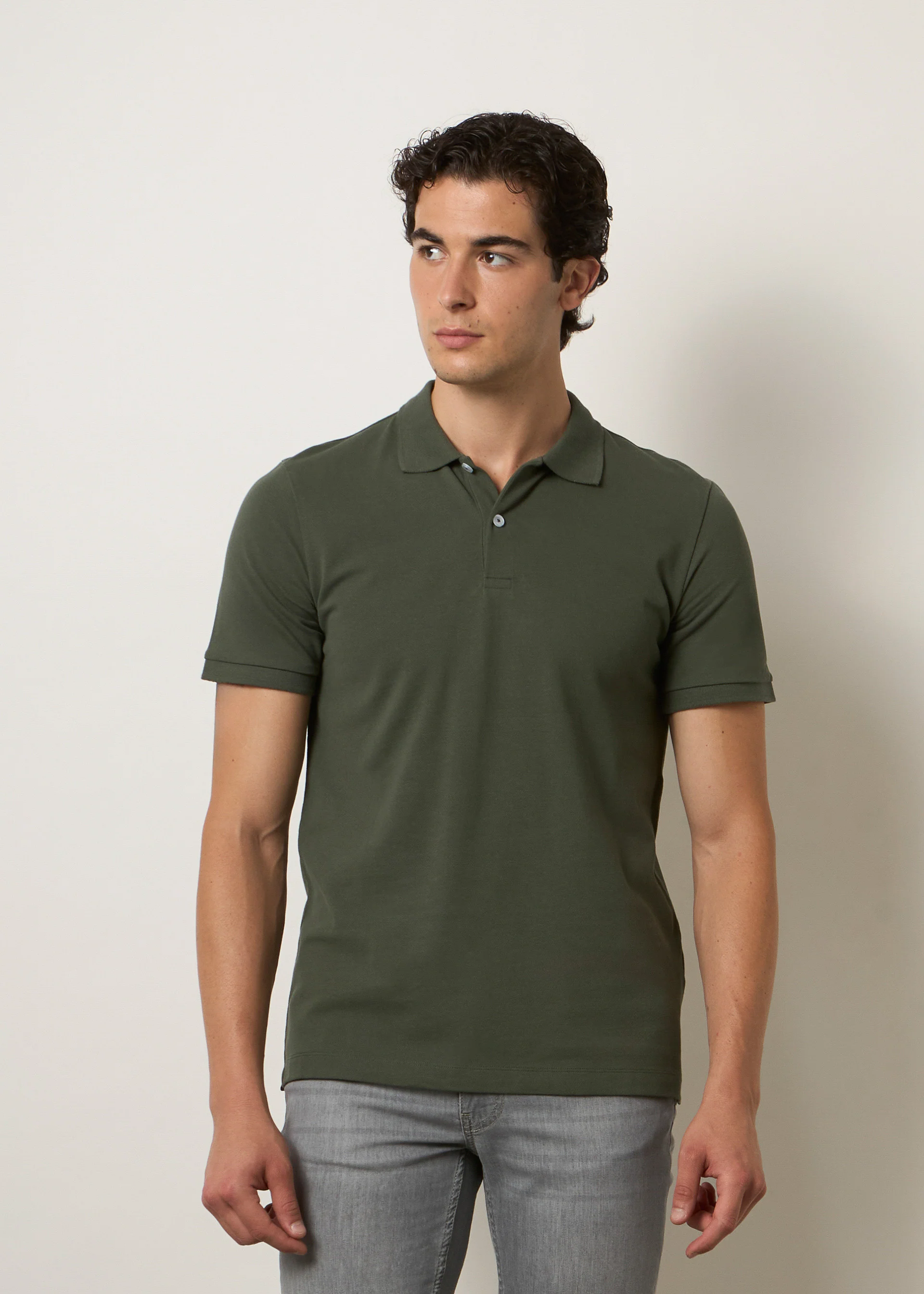 Polo basic in puro cotone - Image 48