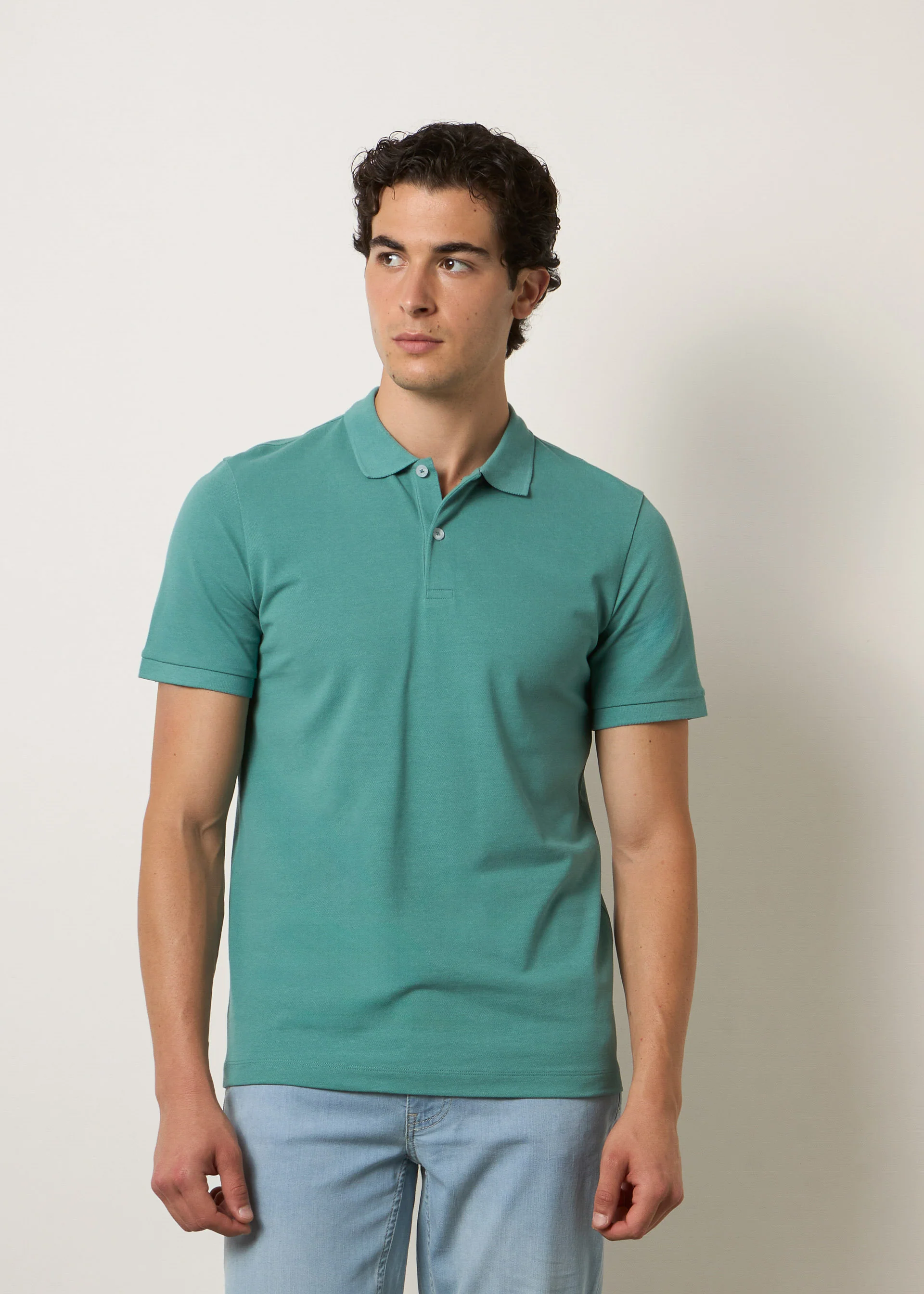 Polo basic in puro cotone - Image 7