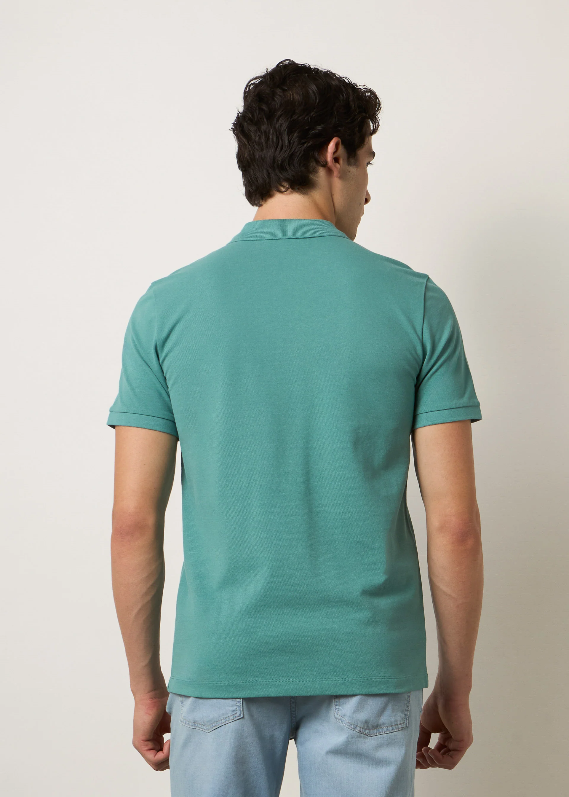 Polo basic in puro cotone - Image 8