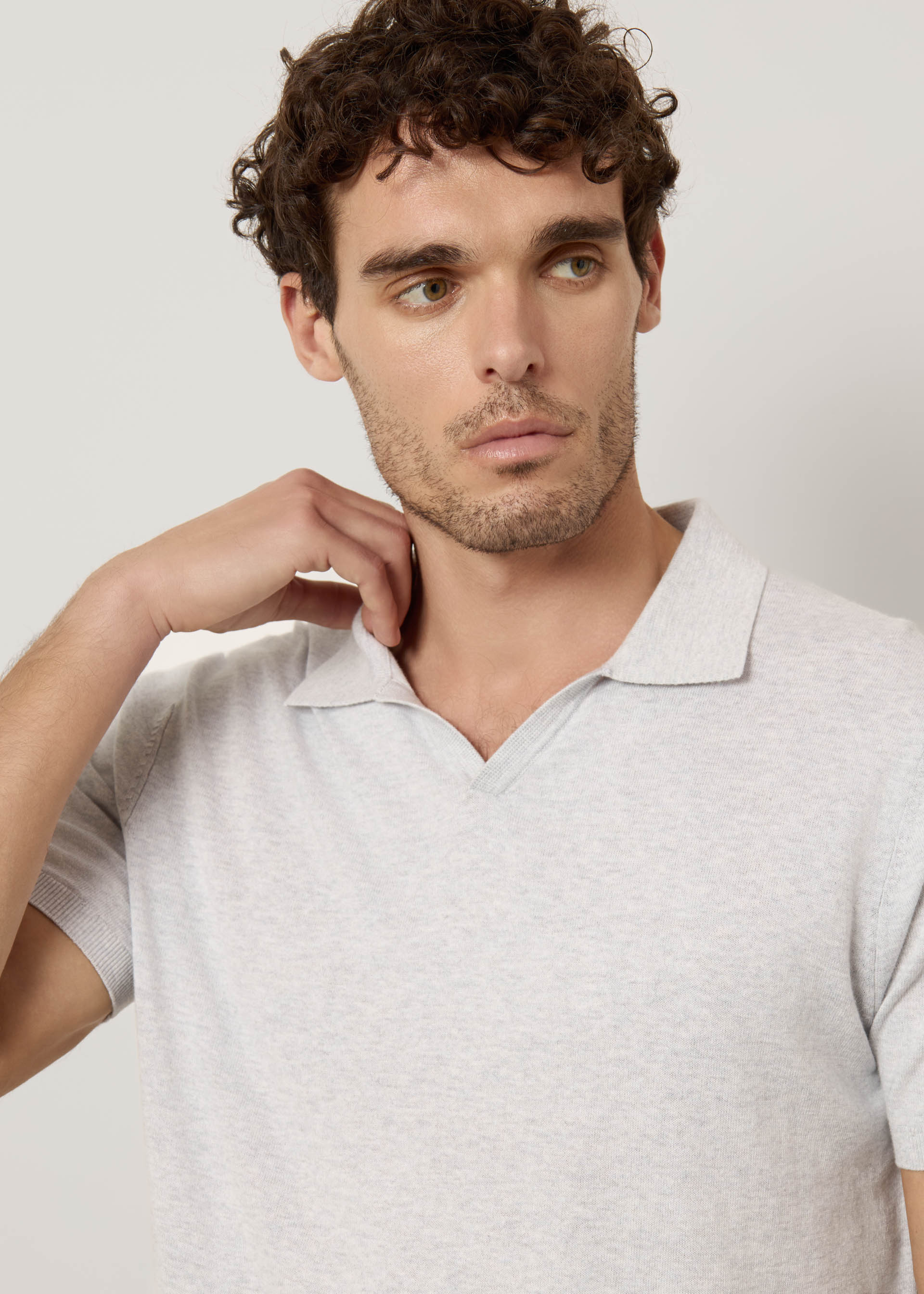 Polo in maglia di puro cotone - Image 17