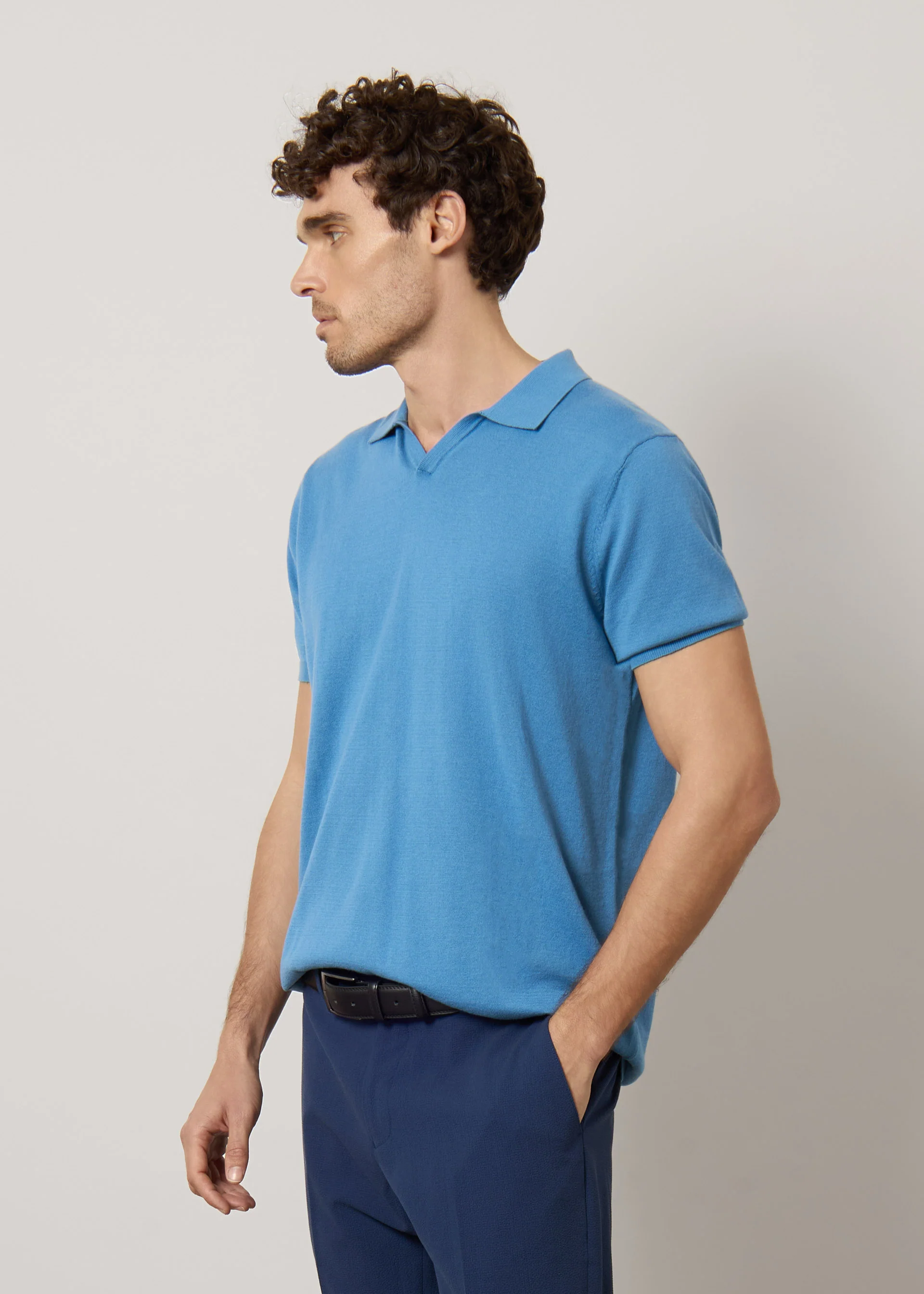Polo in maglia di puro cotone - Image 20