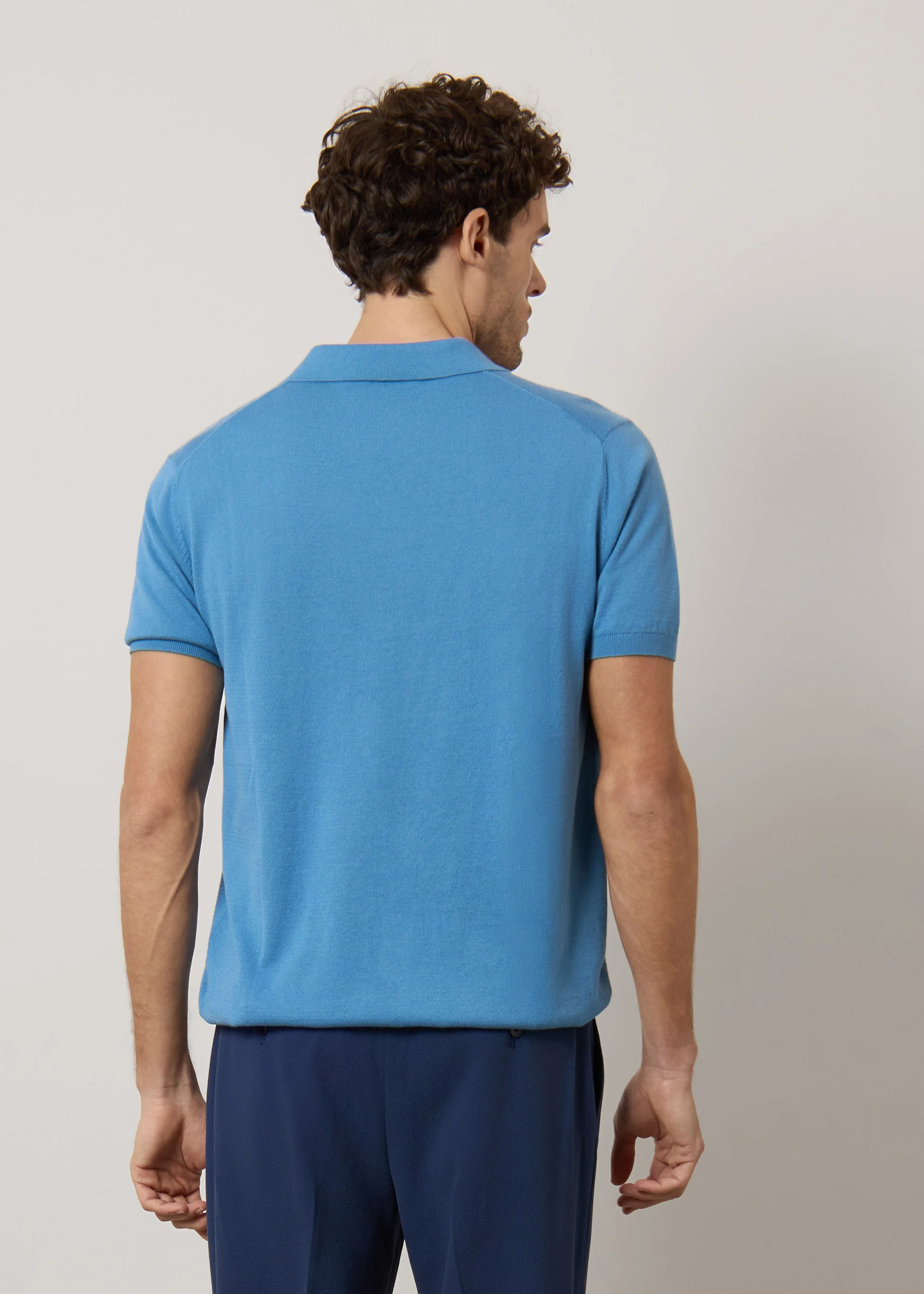 Polo in maglia di puro cotone - Image 21