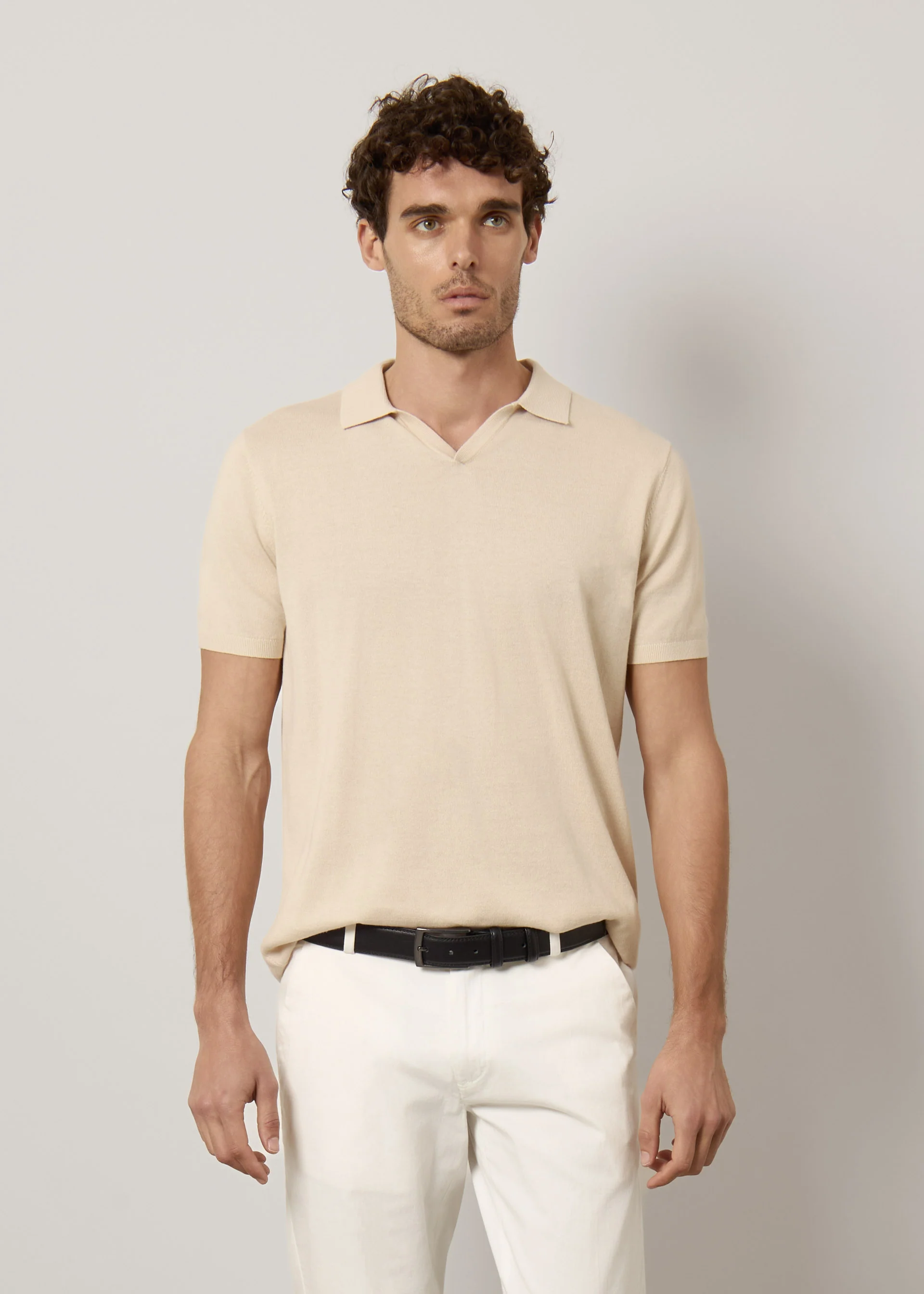 Polo in maglia di puro cotone - Image 24