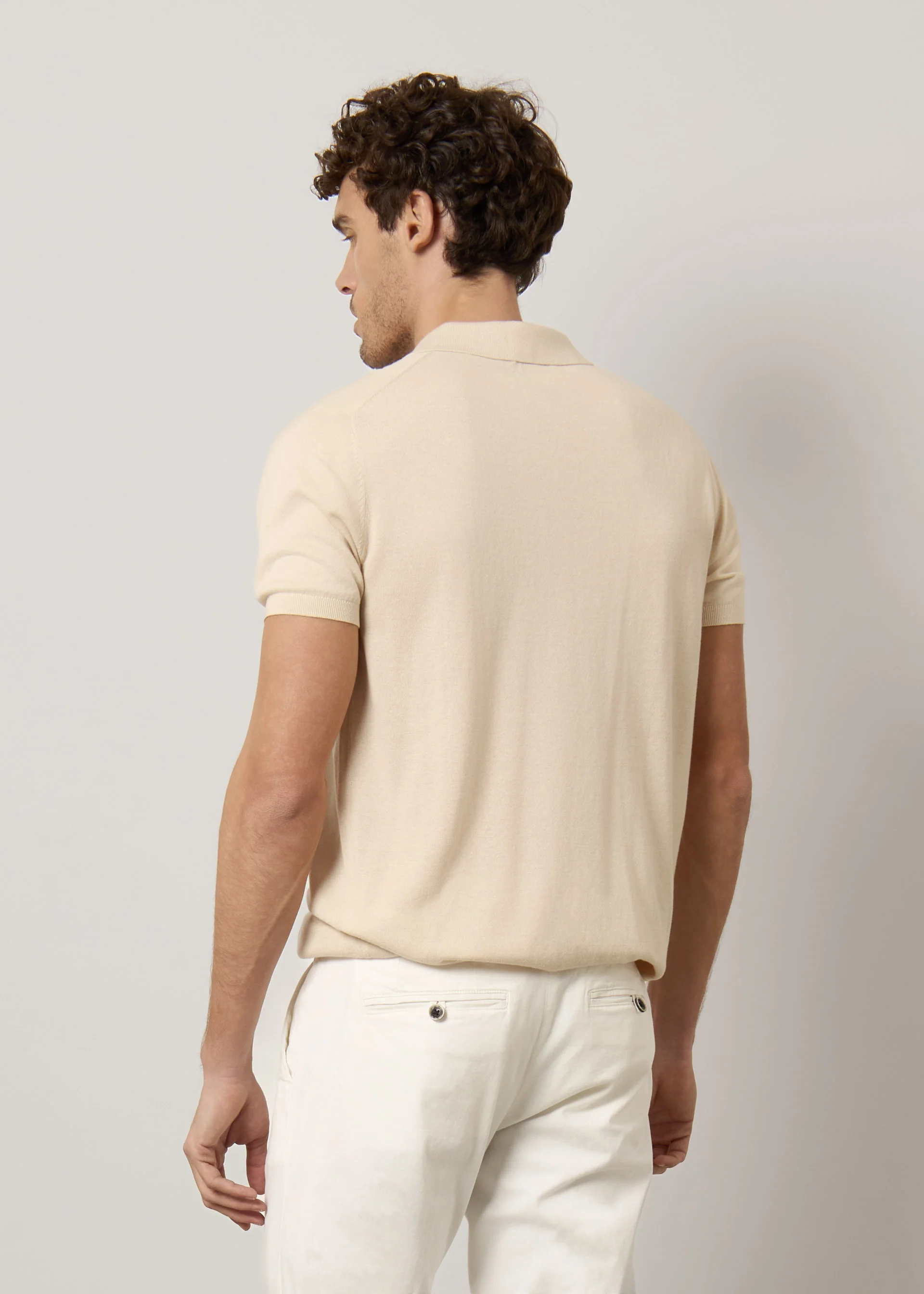 Polo in maglia di puro cotone - Image 26