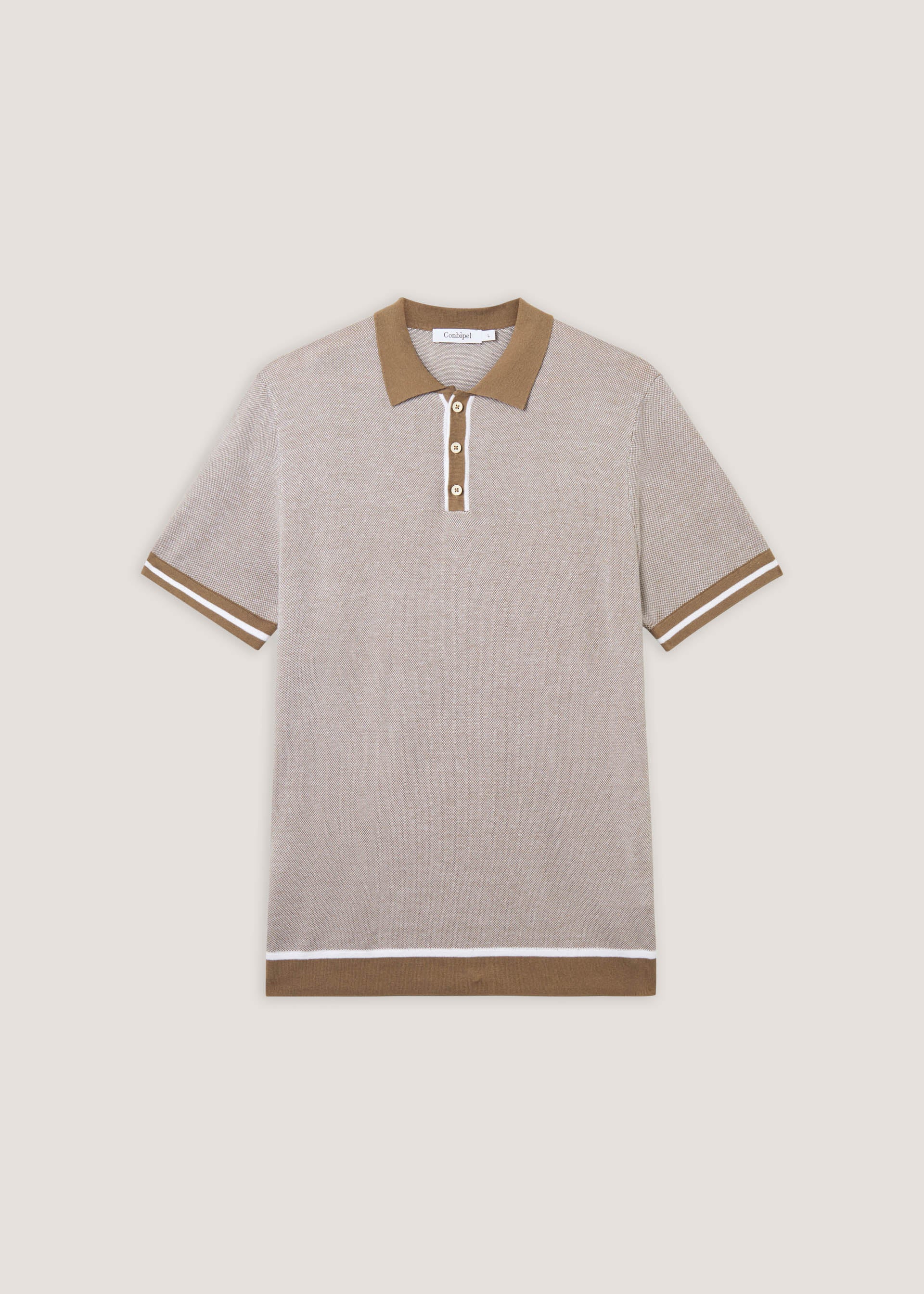 Polo in maglia di puro cotone - Image 10