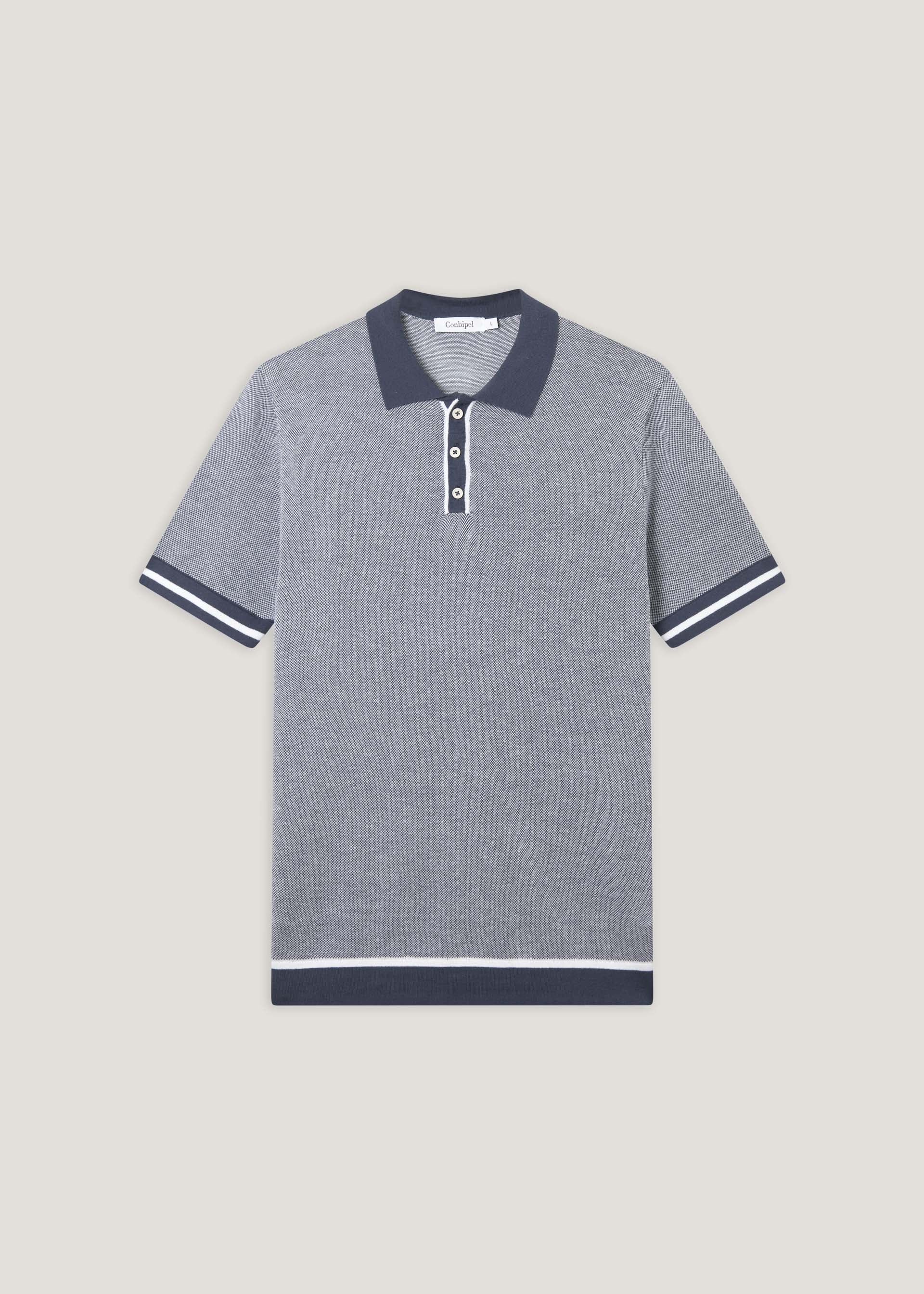 Polo in maglia di puro cotone - Image 5