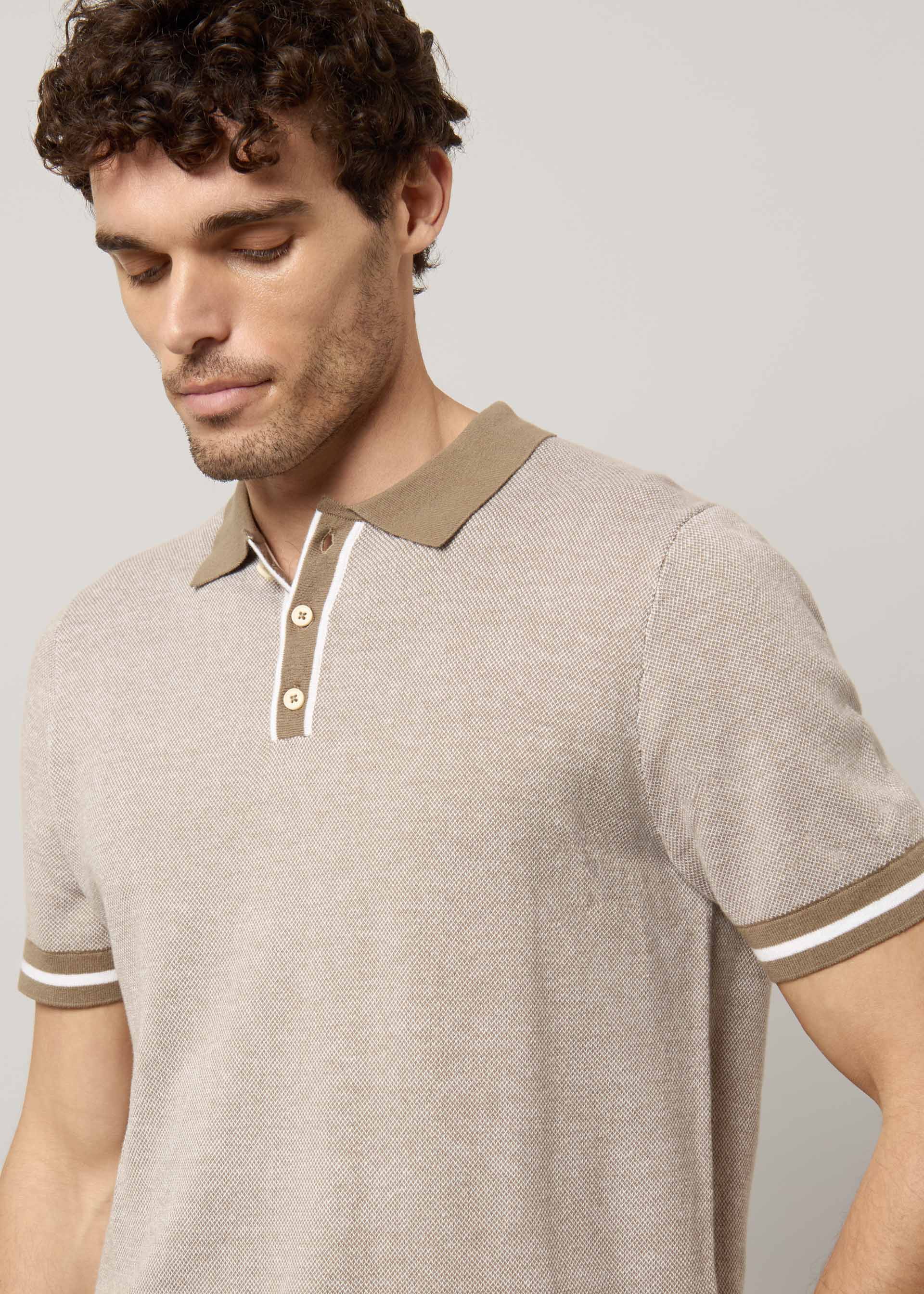 Polo in maglia di puro cotone - Image 9