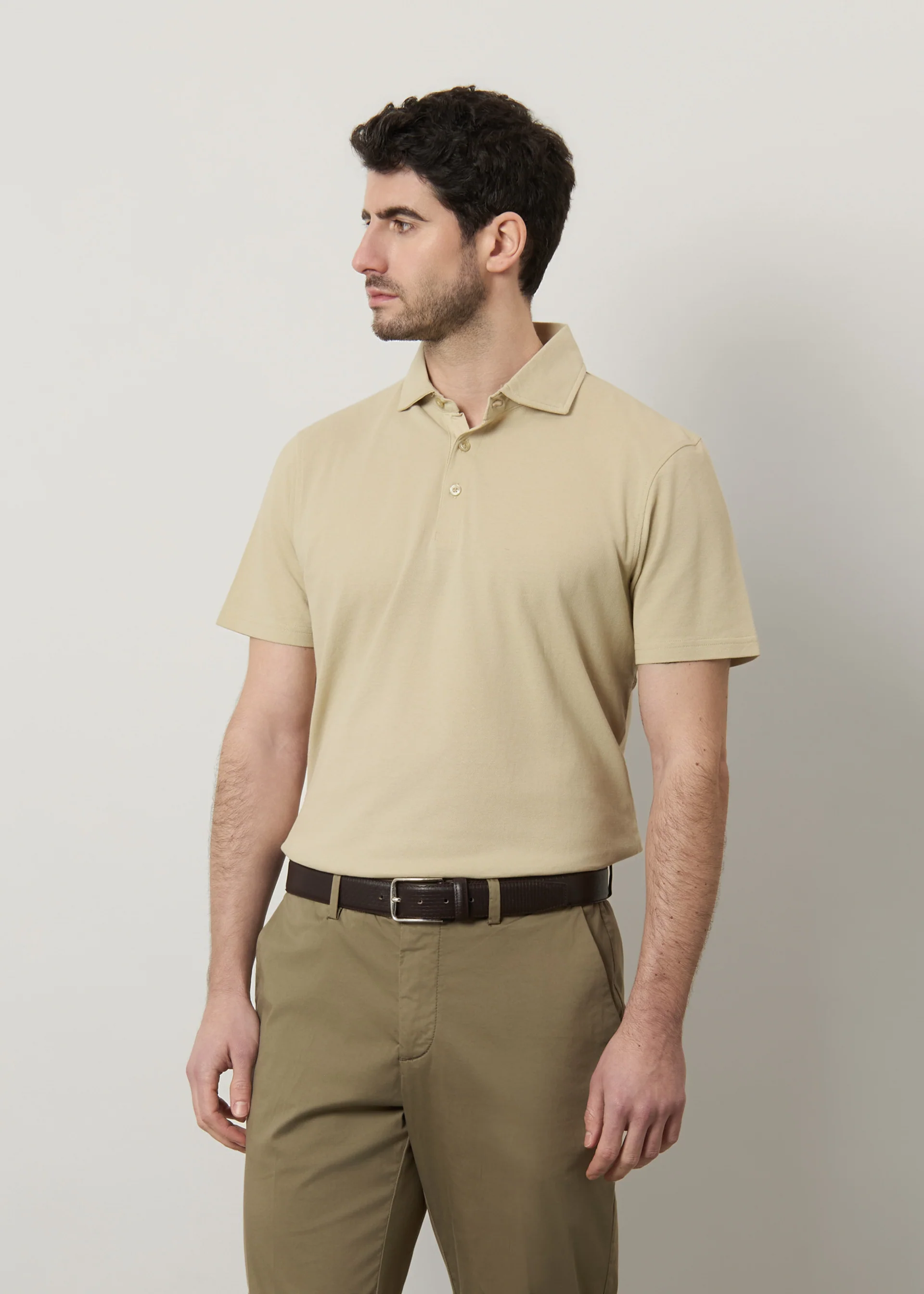 Polo in piquet collo camicia - Image 33