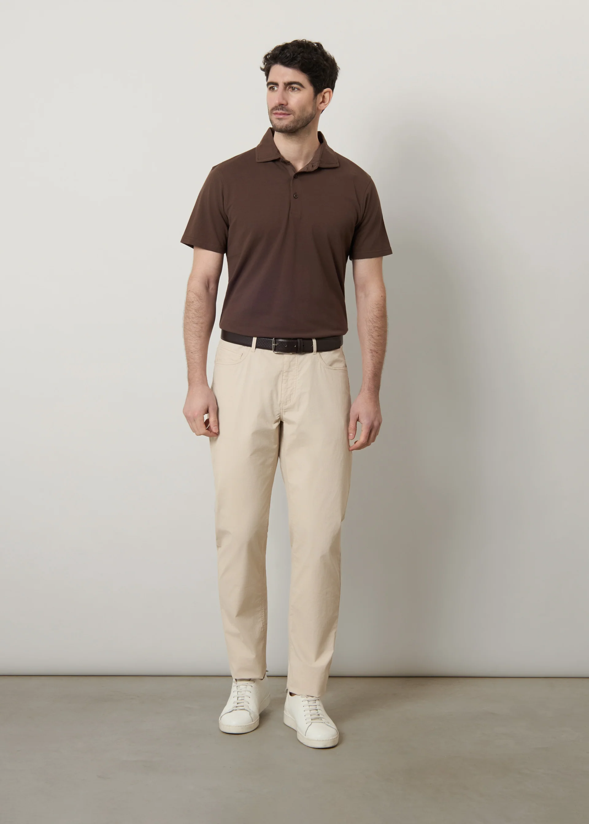 Polo in piquet collo camicia - Image 6