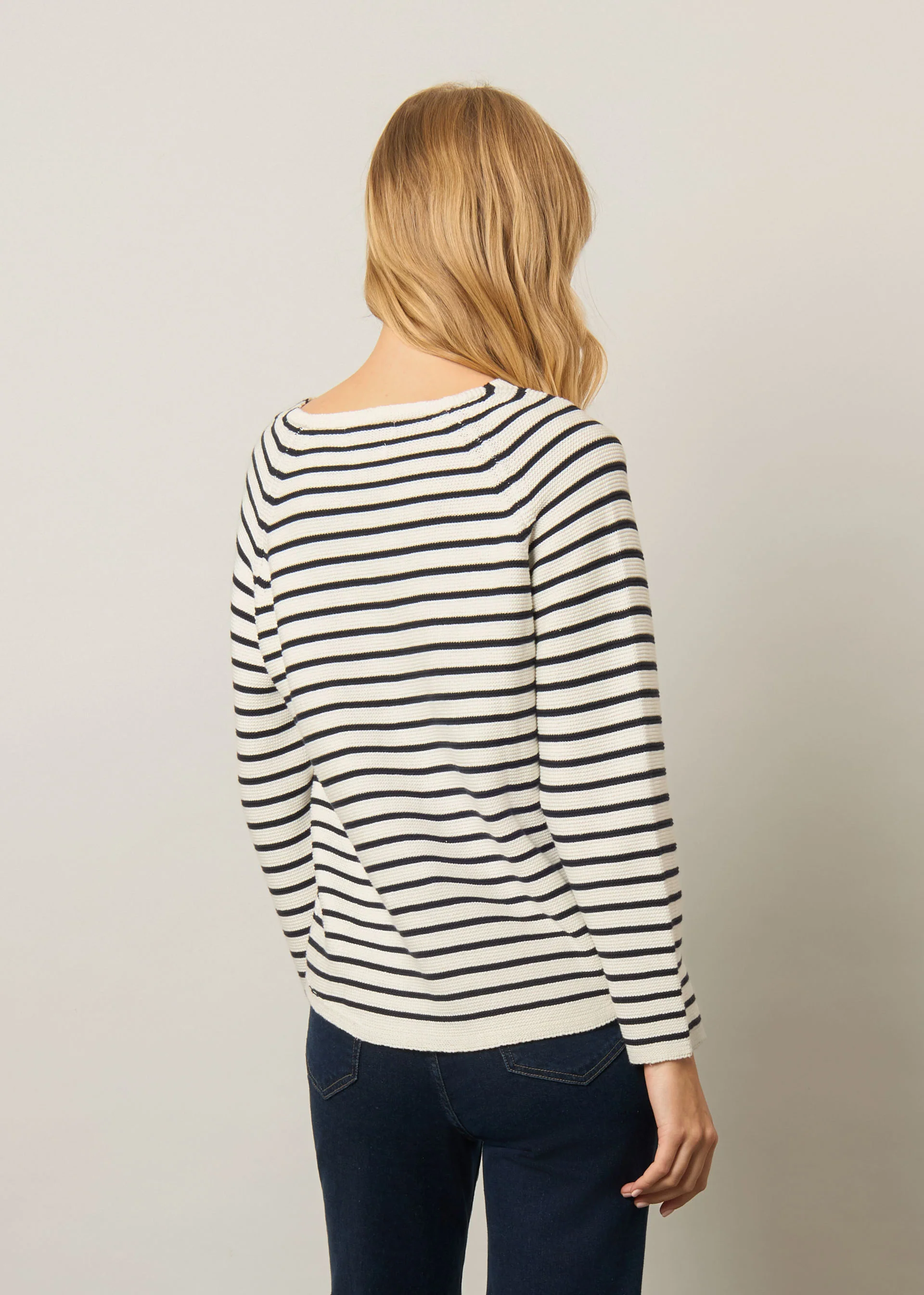 Pullover boxy a righe - Image 3