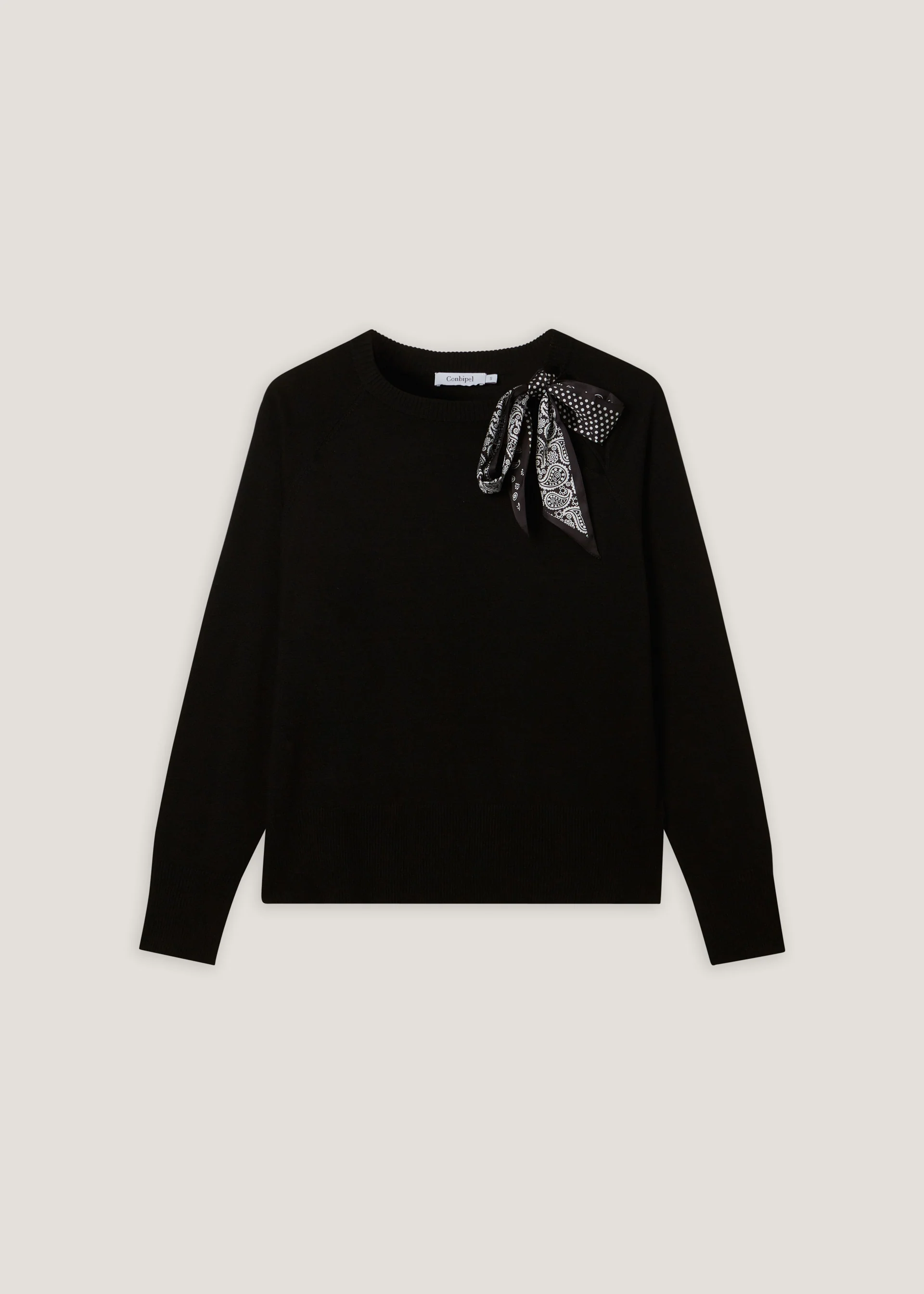 Pullover con foulard - Image 5