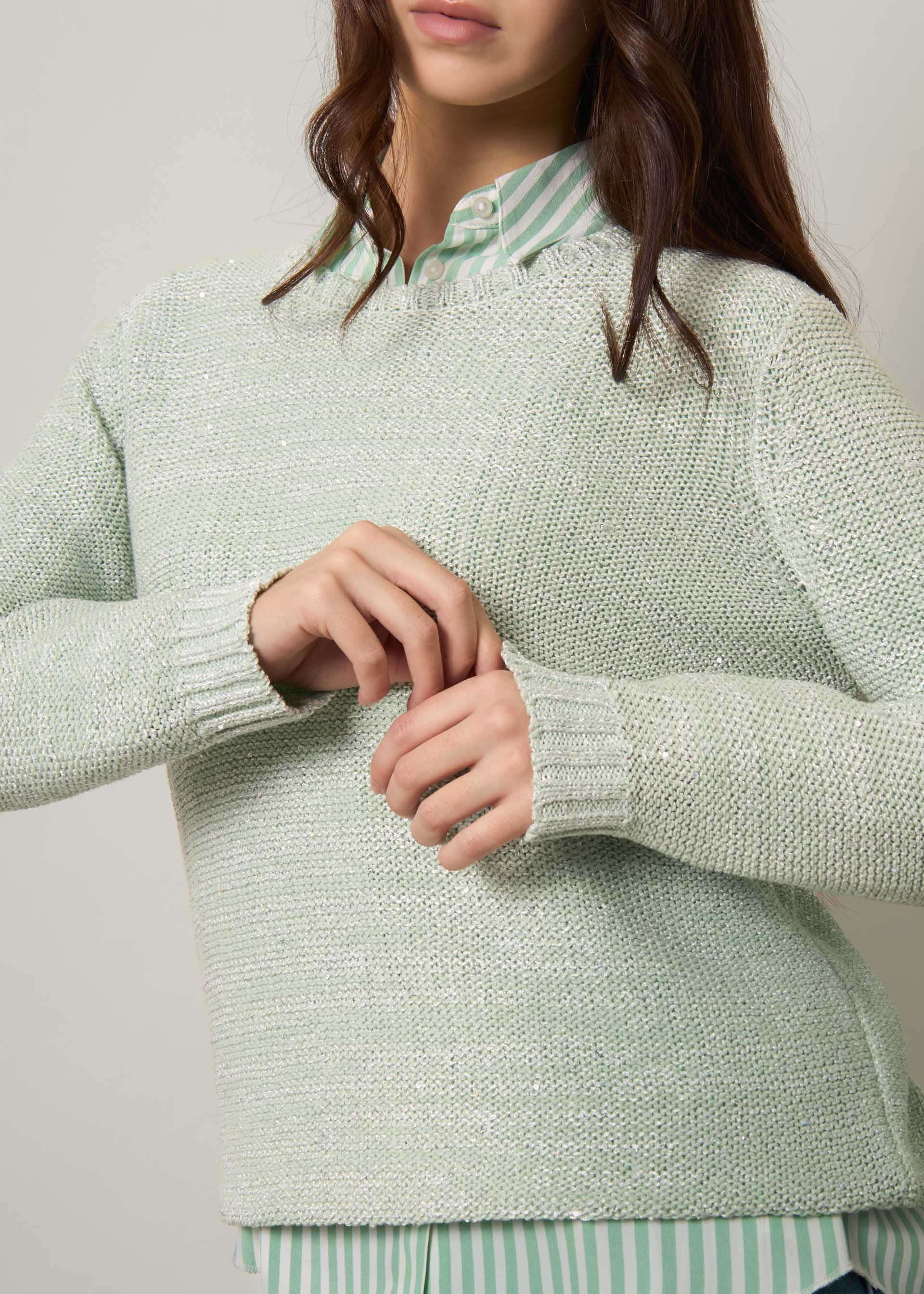 Pullover con paillettes - Image 4