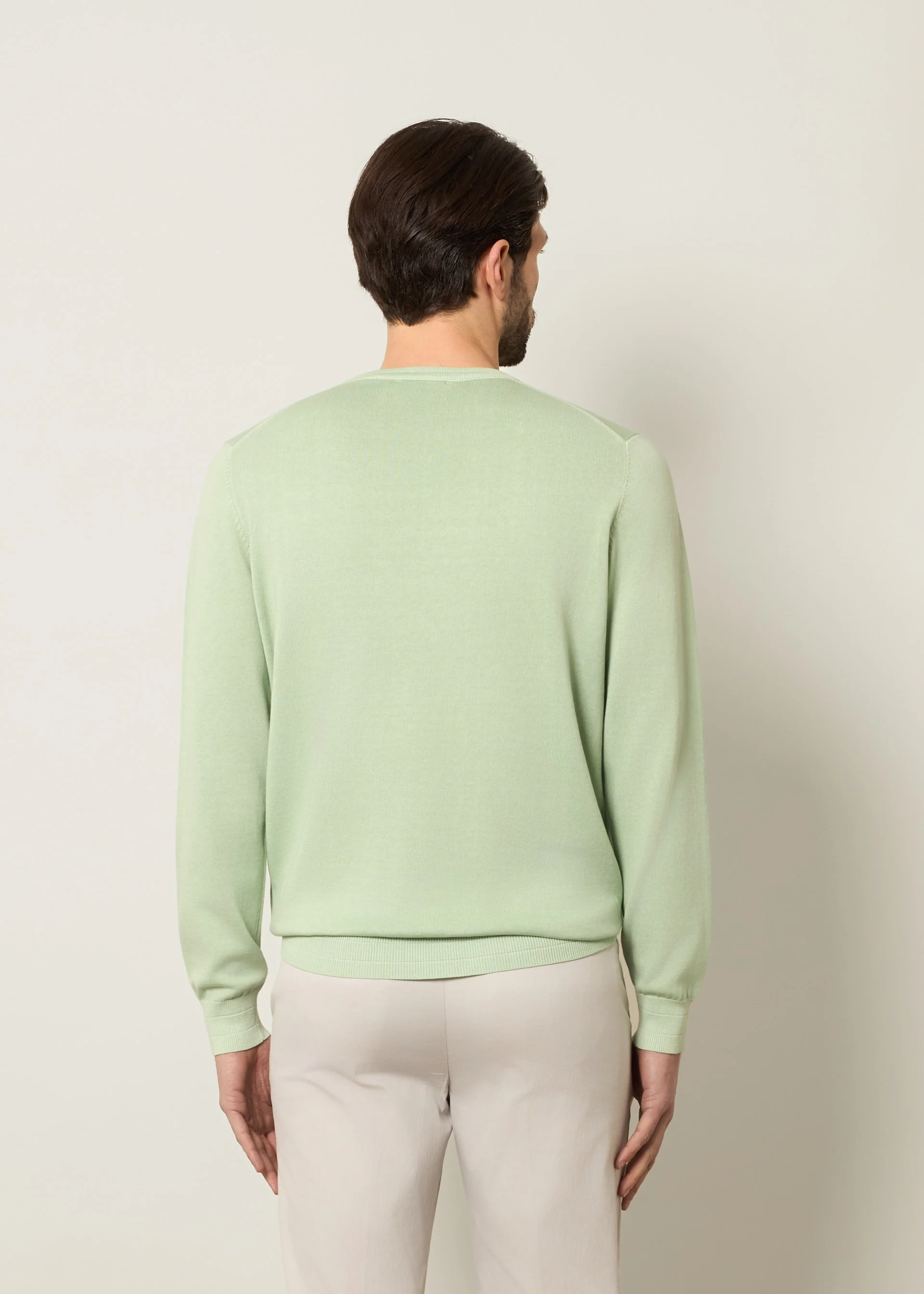 Pullover in puro cotone stone wash - Image 13
