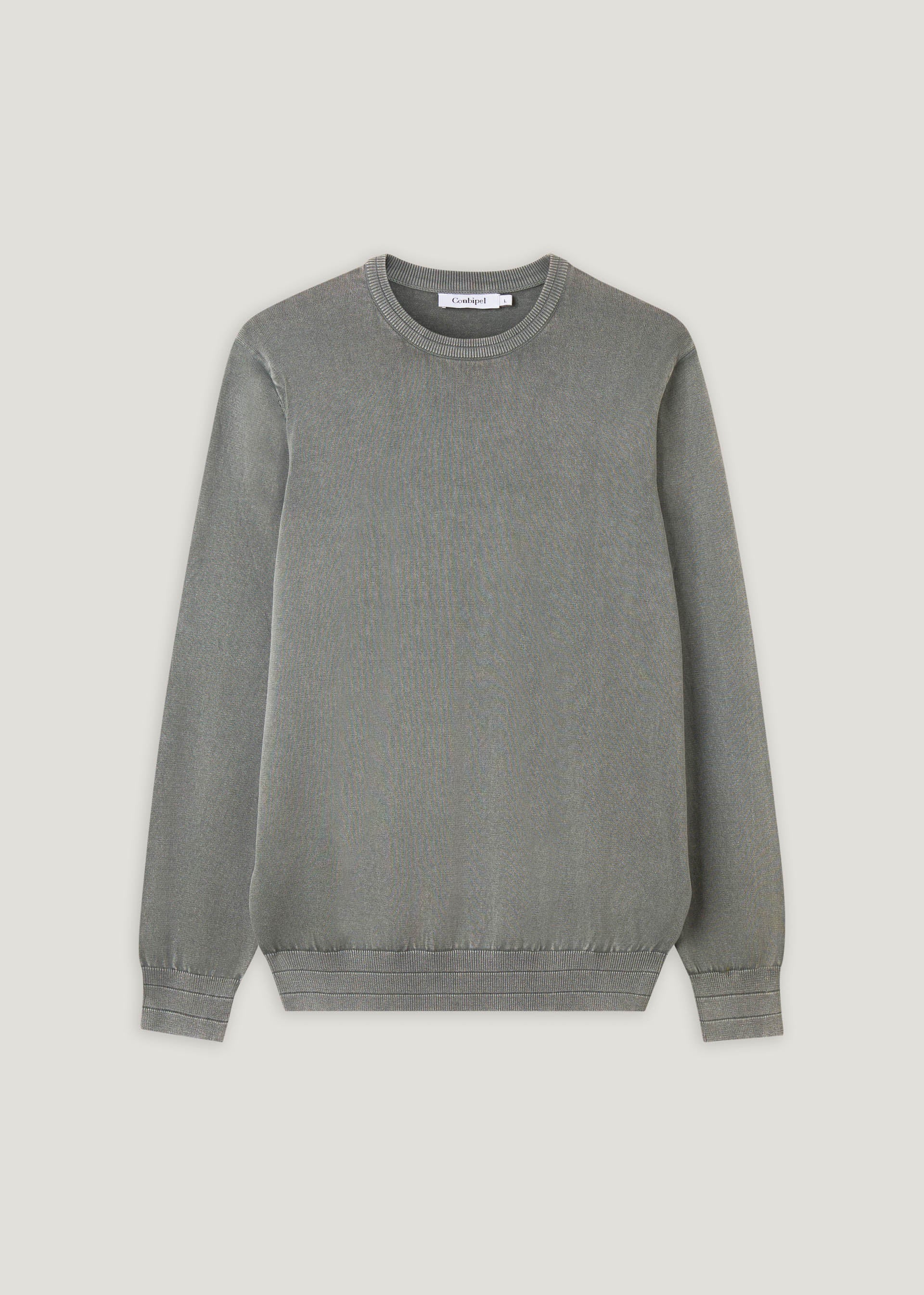 Pullover in puro cotone stone wash - Image 35