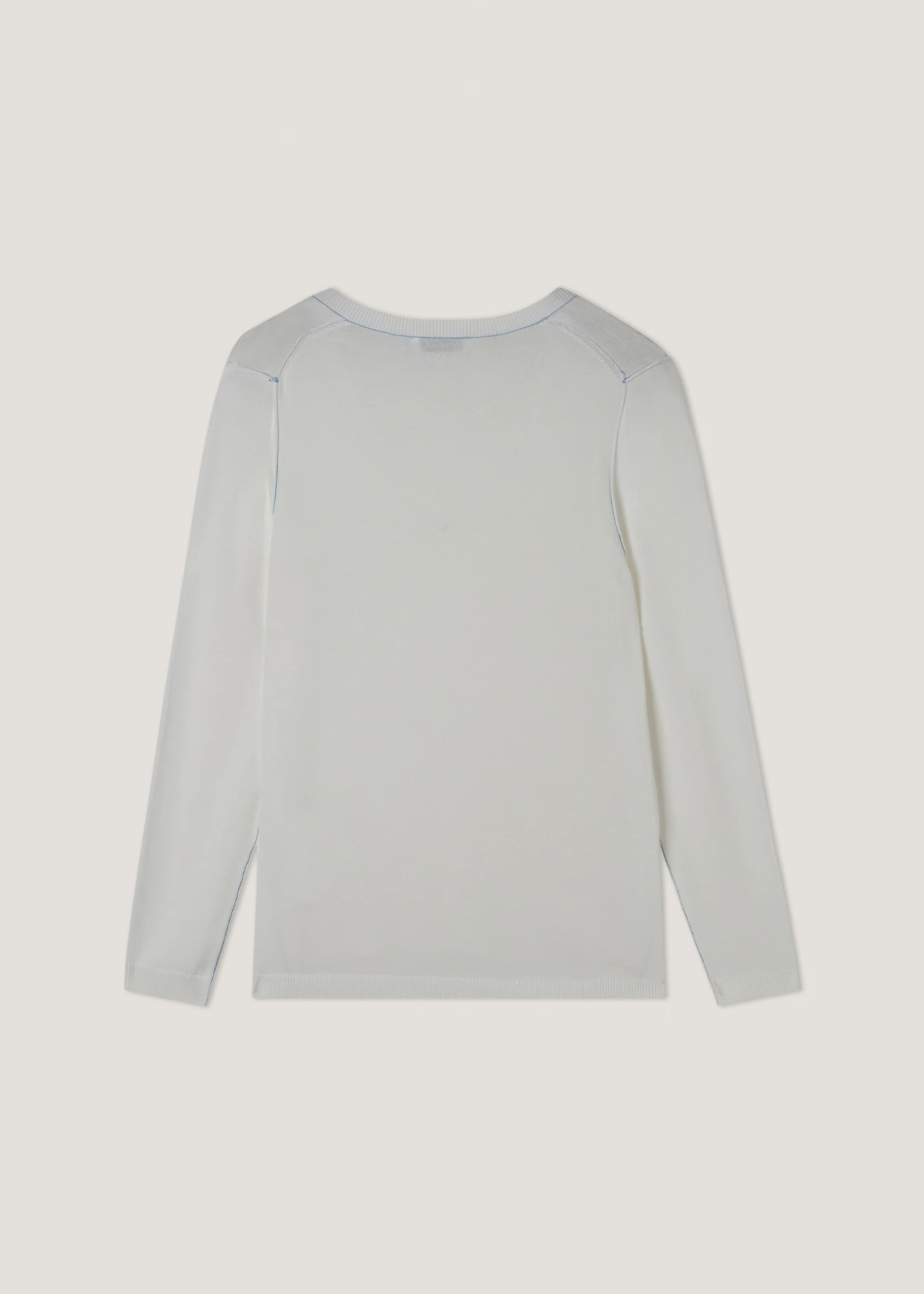 Pullover scollo a V - Image 7