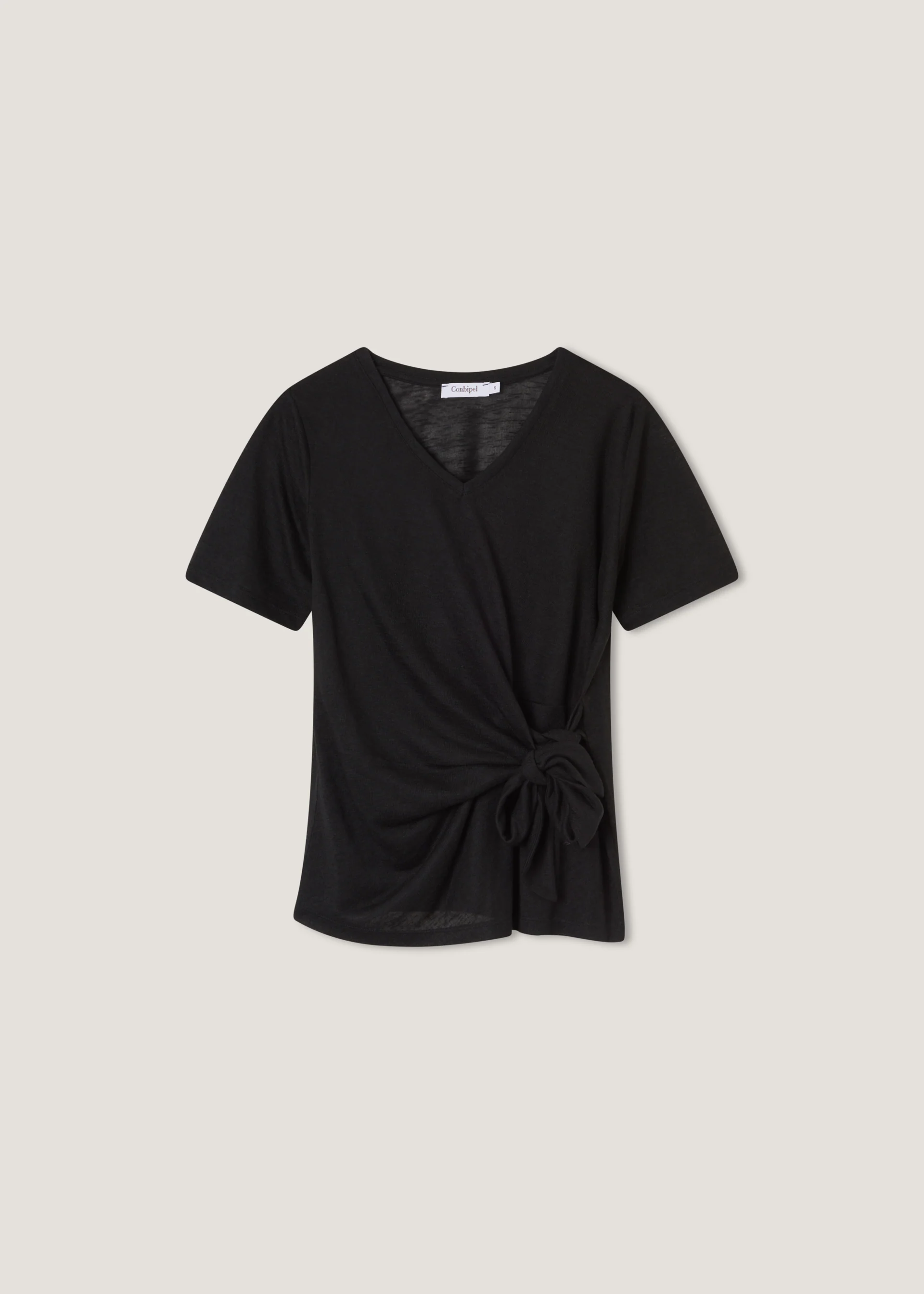T-shirt con nodo