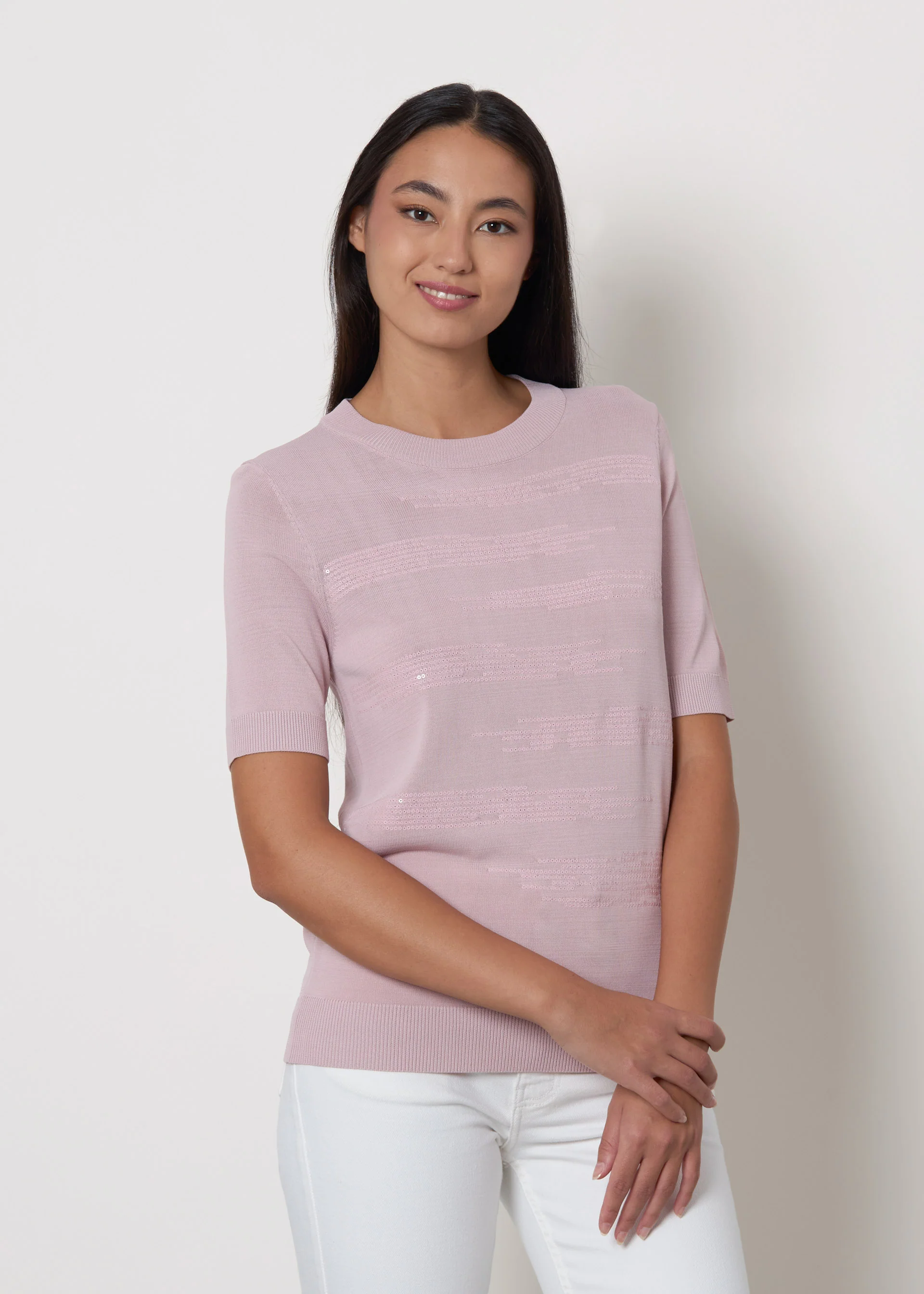 T-shirt con paillettes - Image 4
