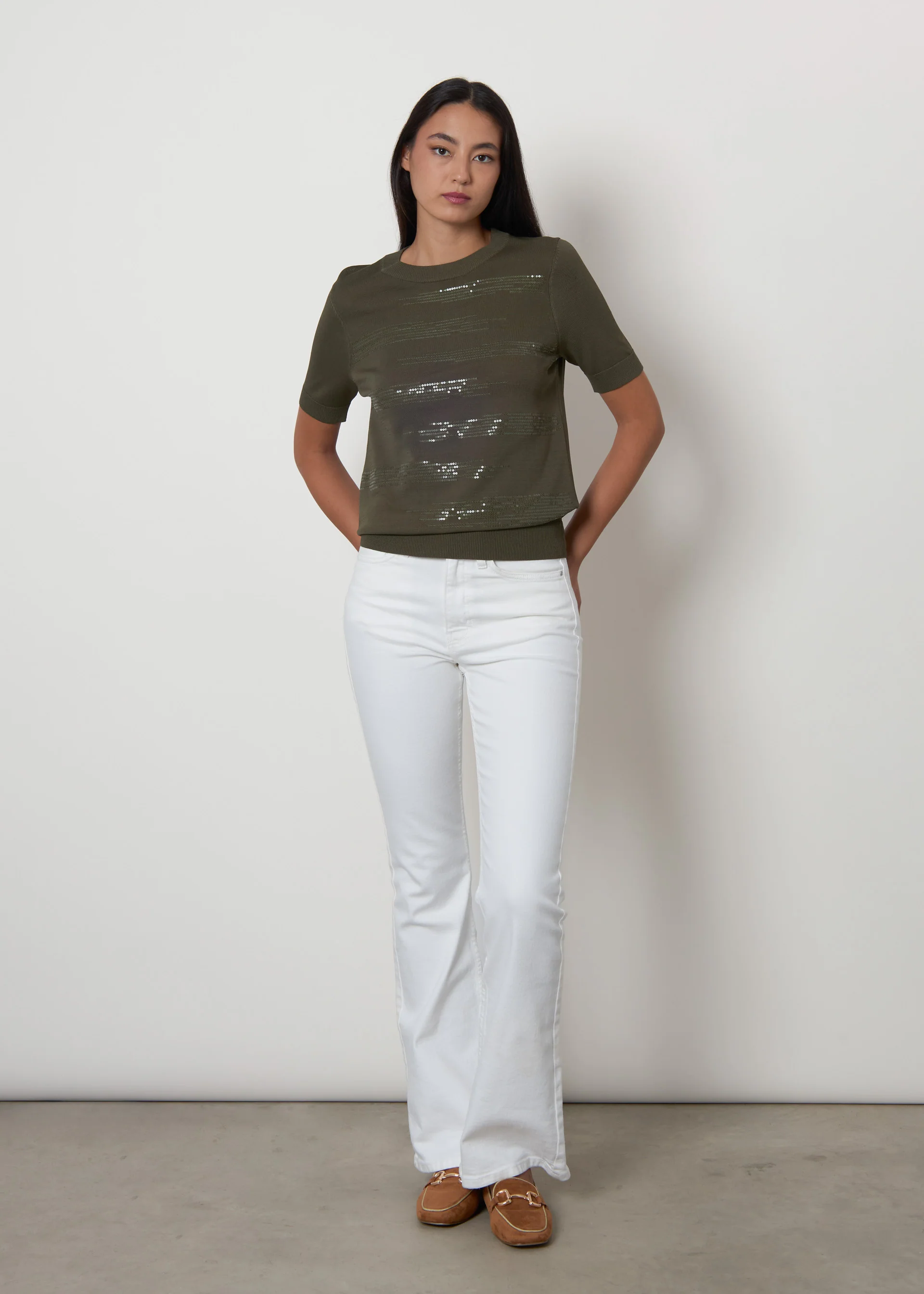 T-shirt con paillettes - Image 6