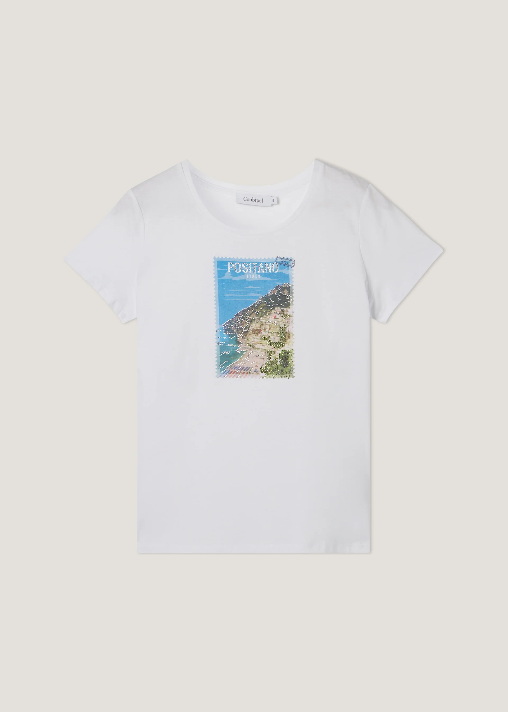 T-shirt cotone stampata