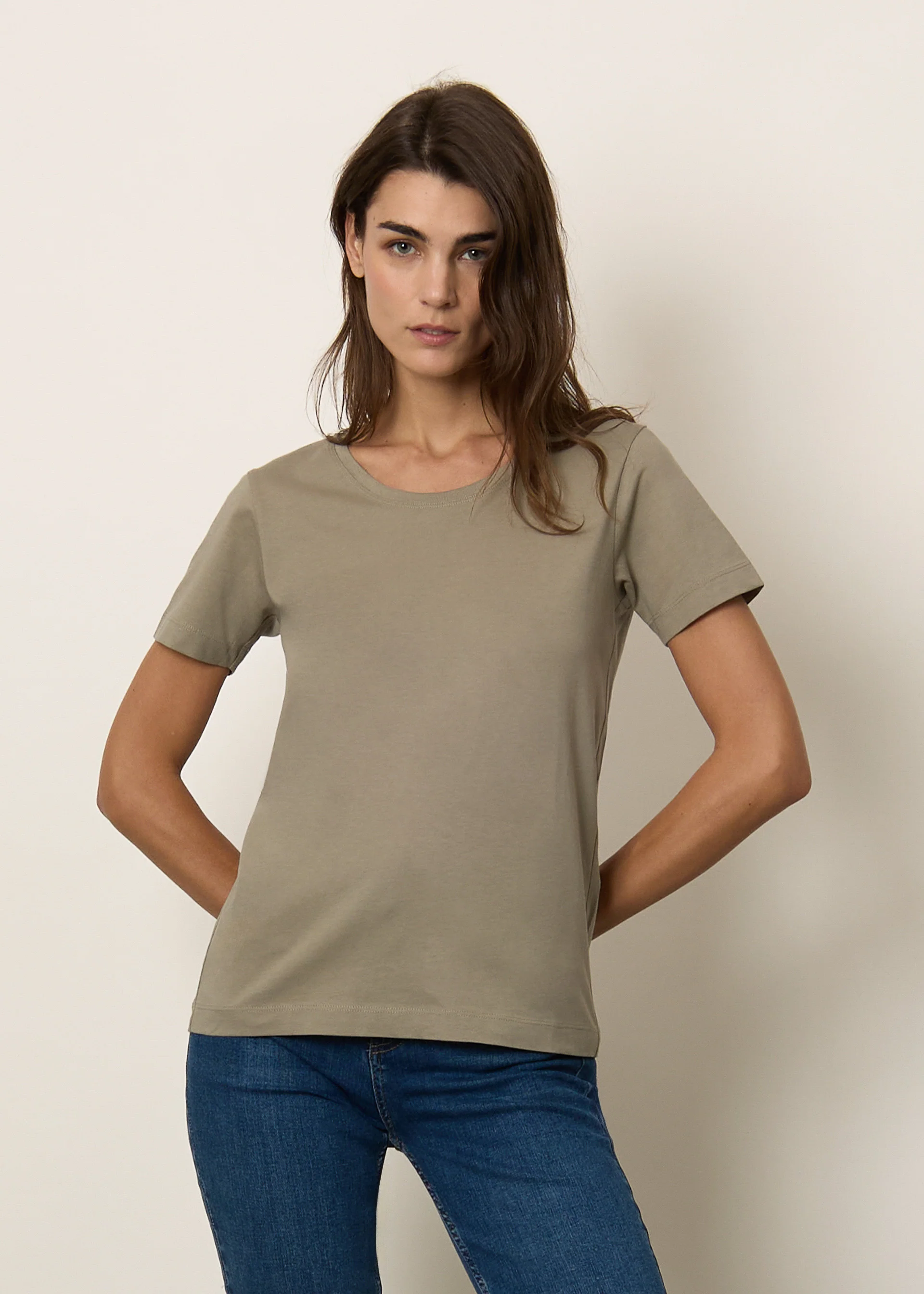T-shirt girocollo cotone Pima - Image 13