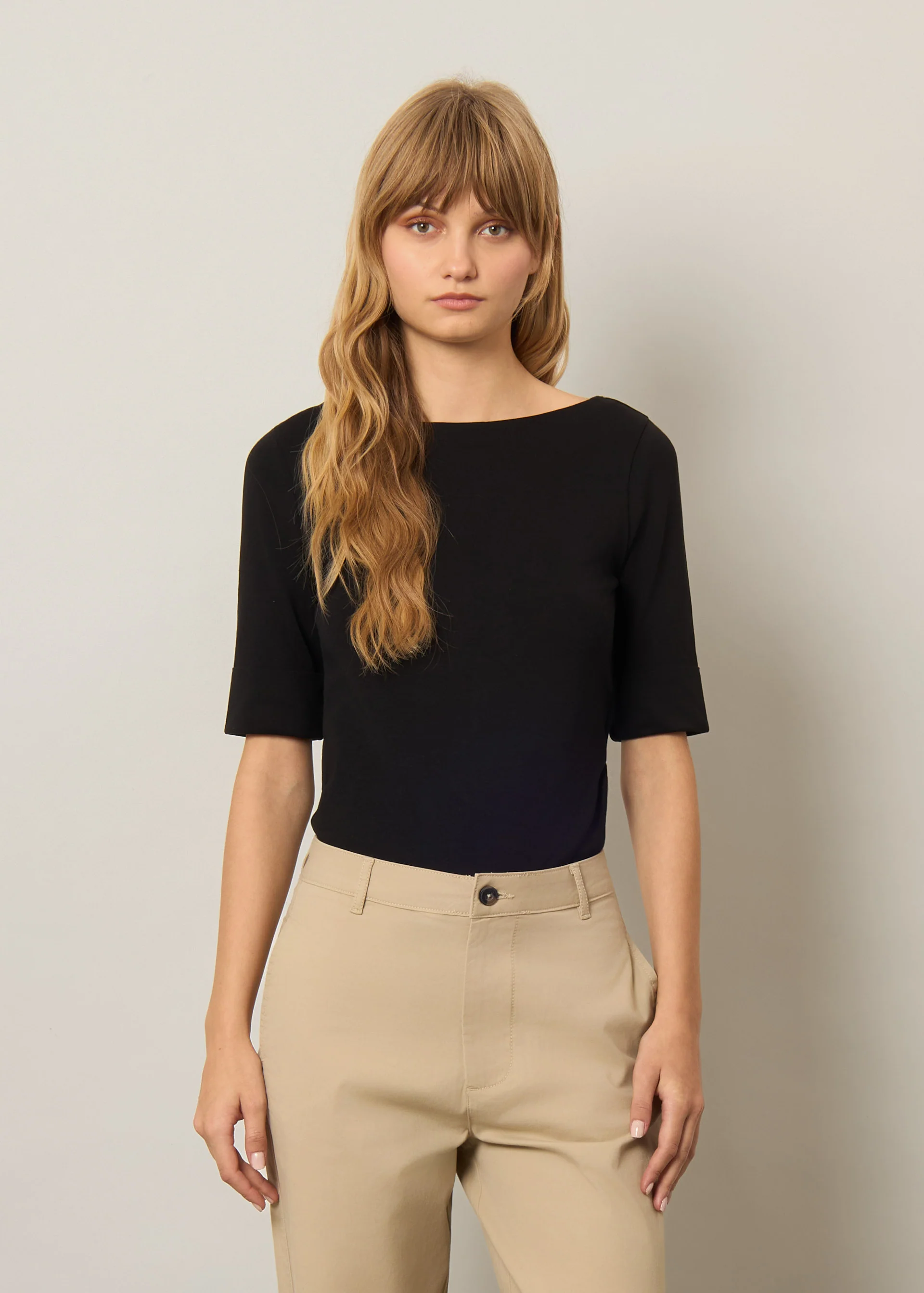 T-shirt in cotone elasticizzato - Image 7