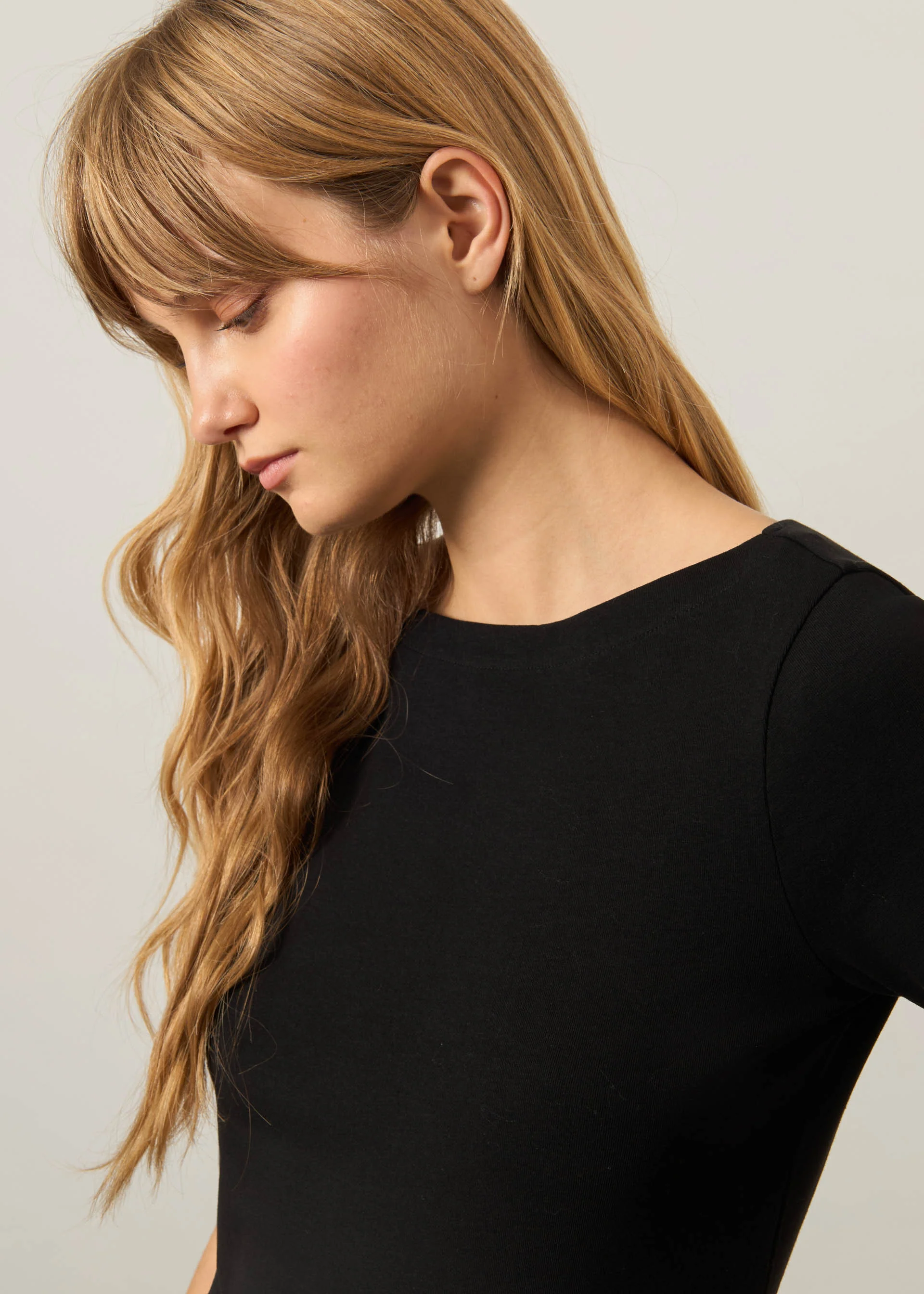 T-shirt in cotone elasticizzato - Image 9