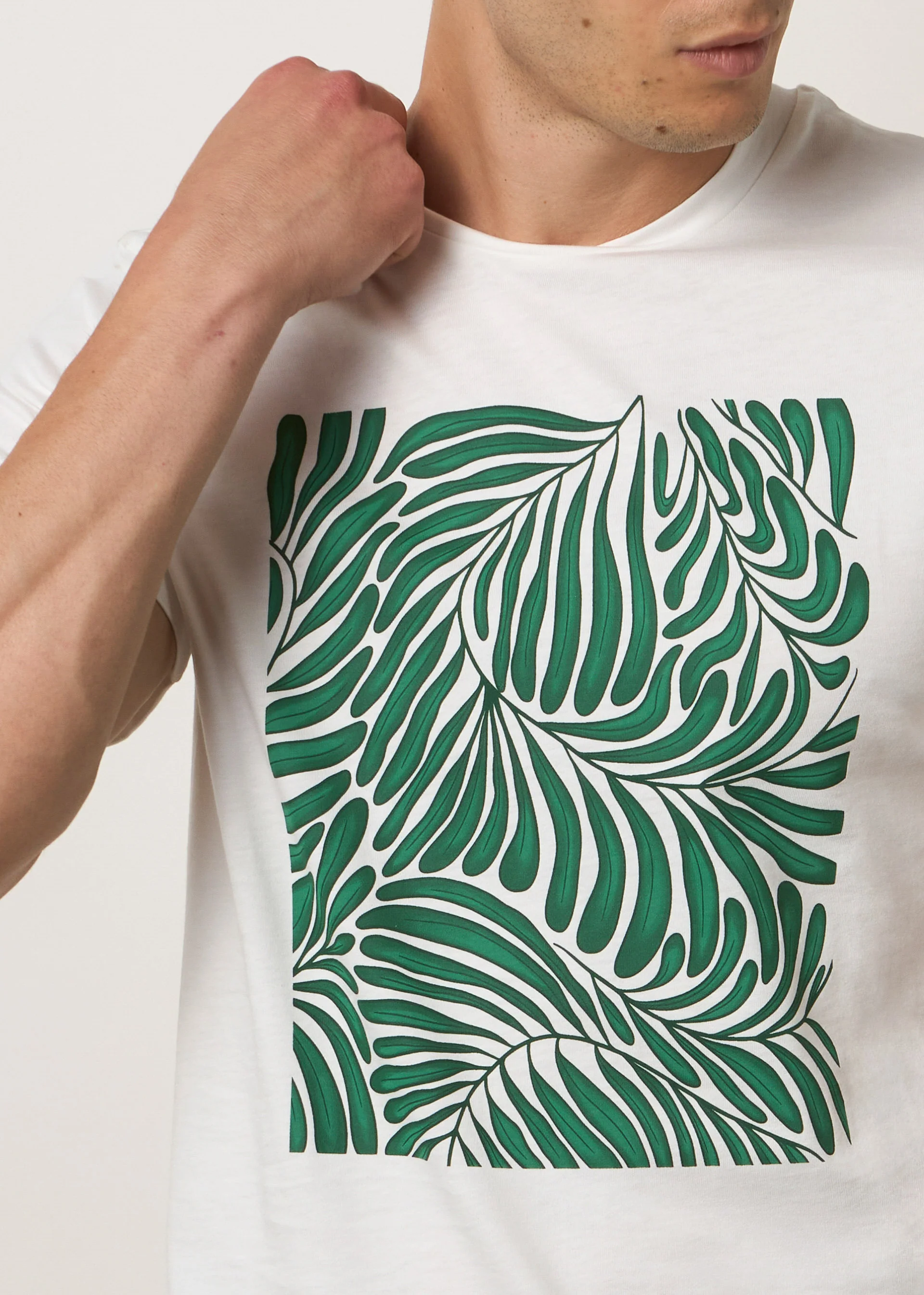 T-shirt in cotone stampata - Image 4