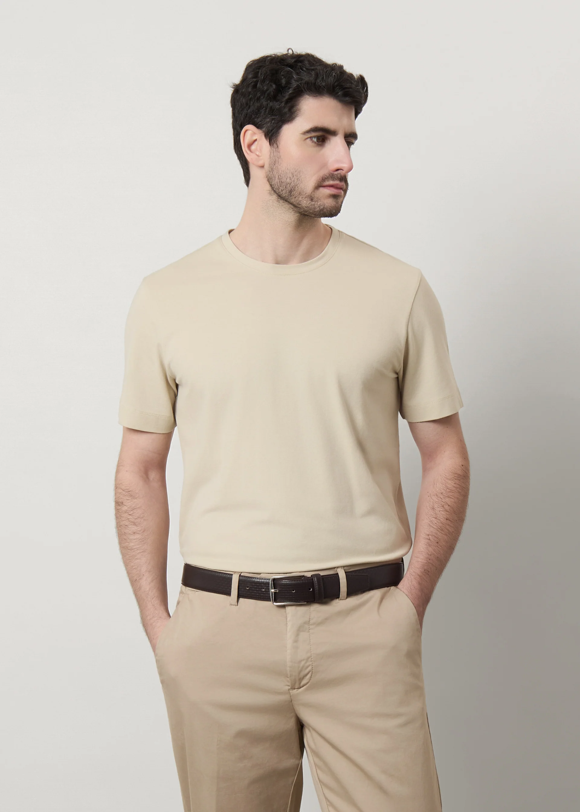 T-shirt in cotone stretch - Image 20