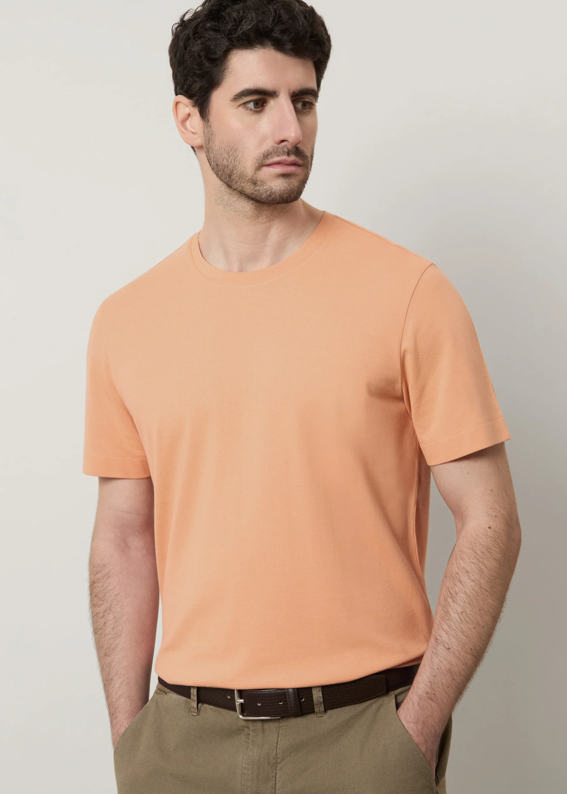 T-shirt in cotone stretch - Image 35