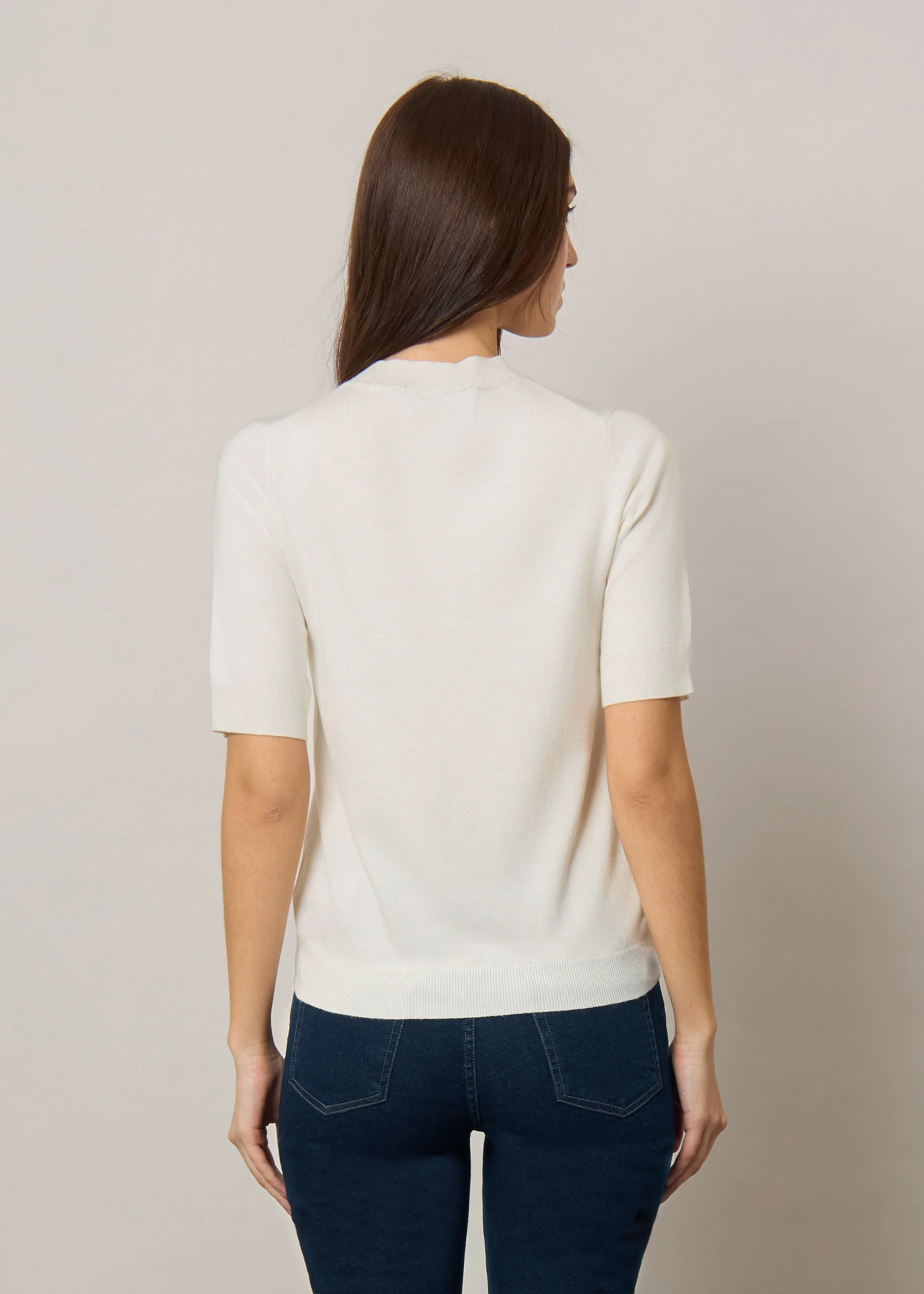 T-shirt in maglia - Image 3