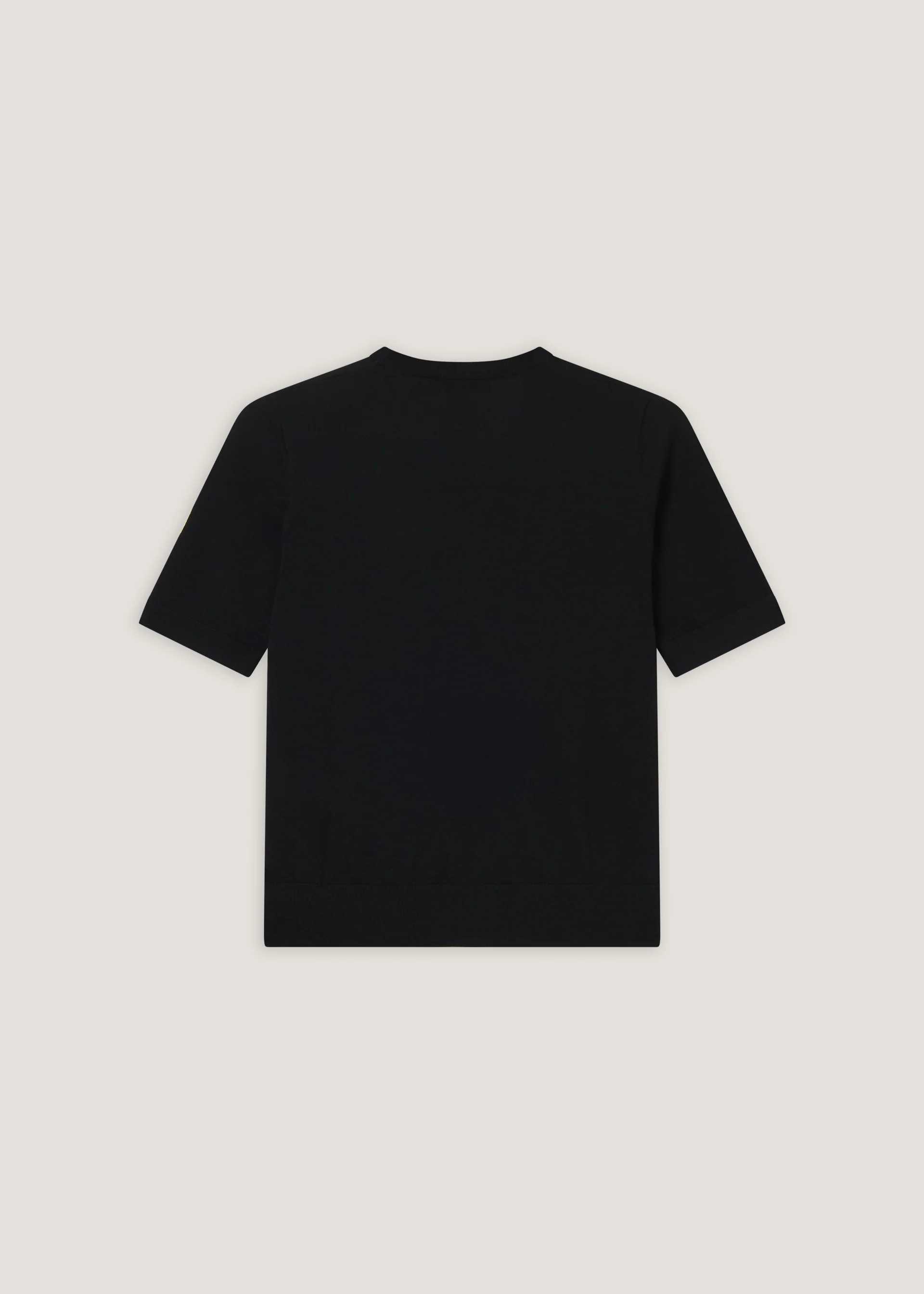 T-shirt in maglia con applicazioni - Image 7
