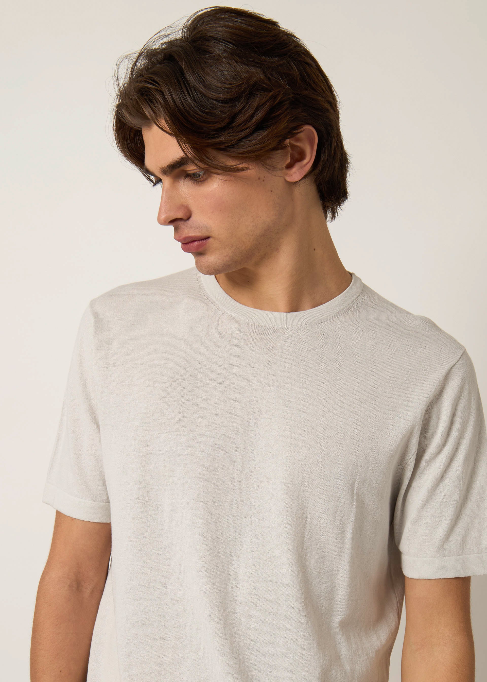 T-shirt in maglia di cotone