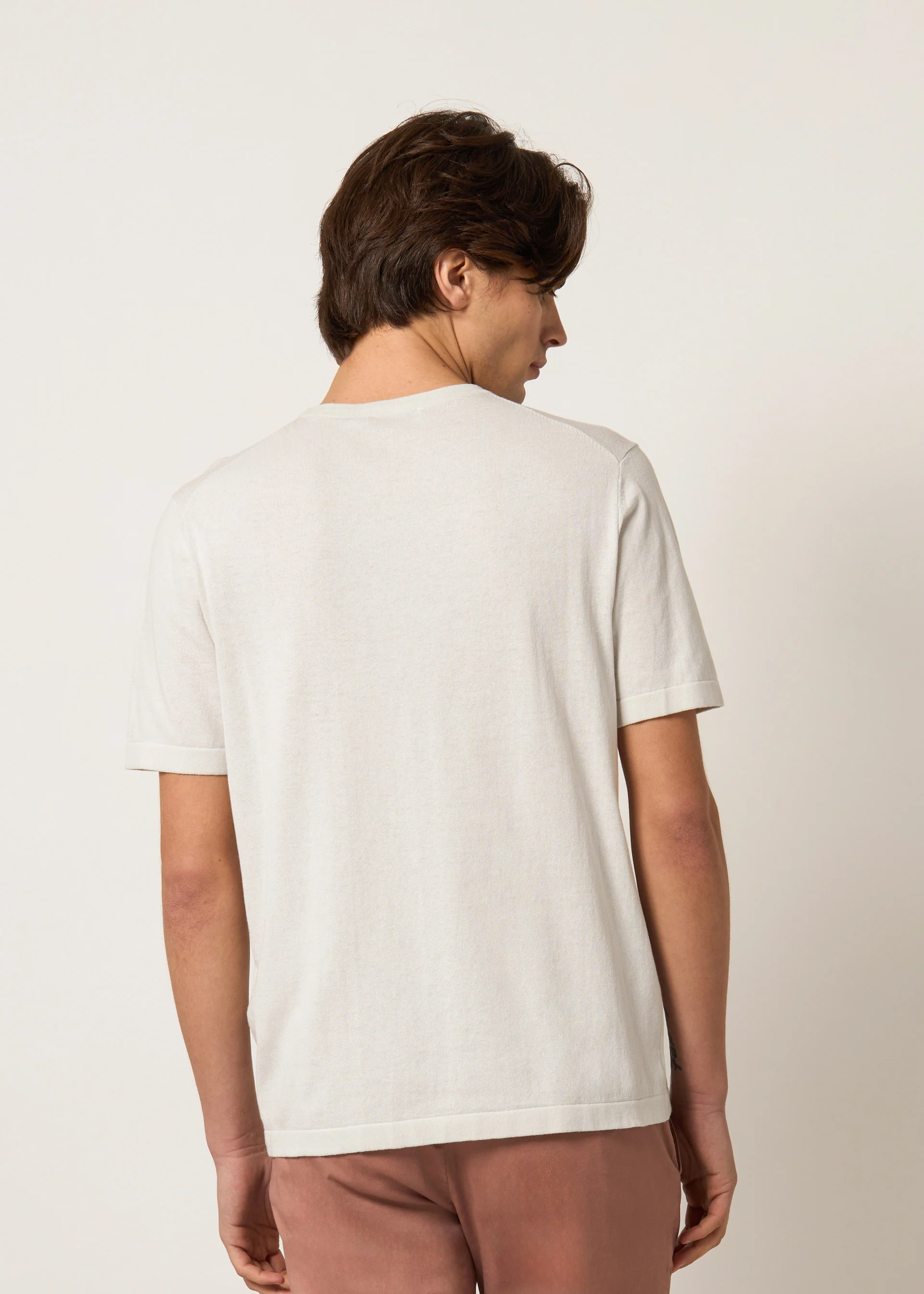 T-shirt in maglia di cotone - Image 4