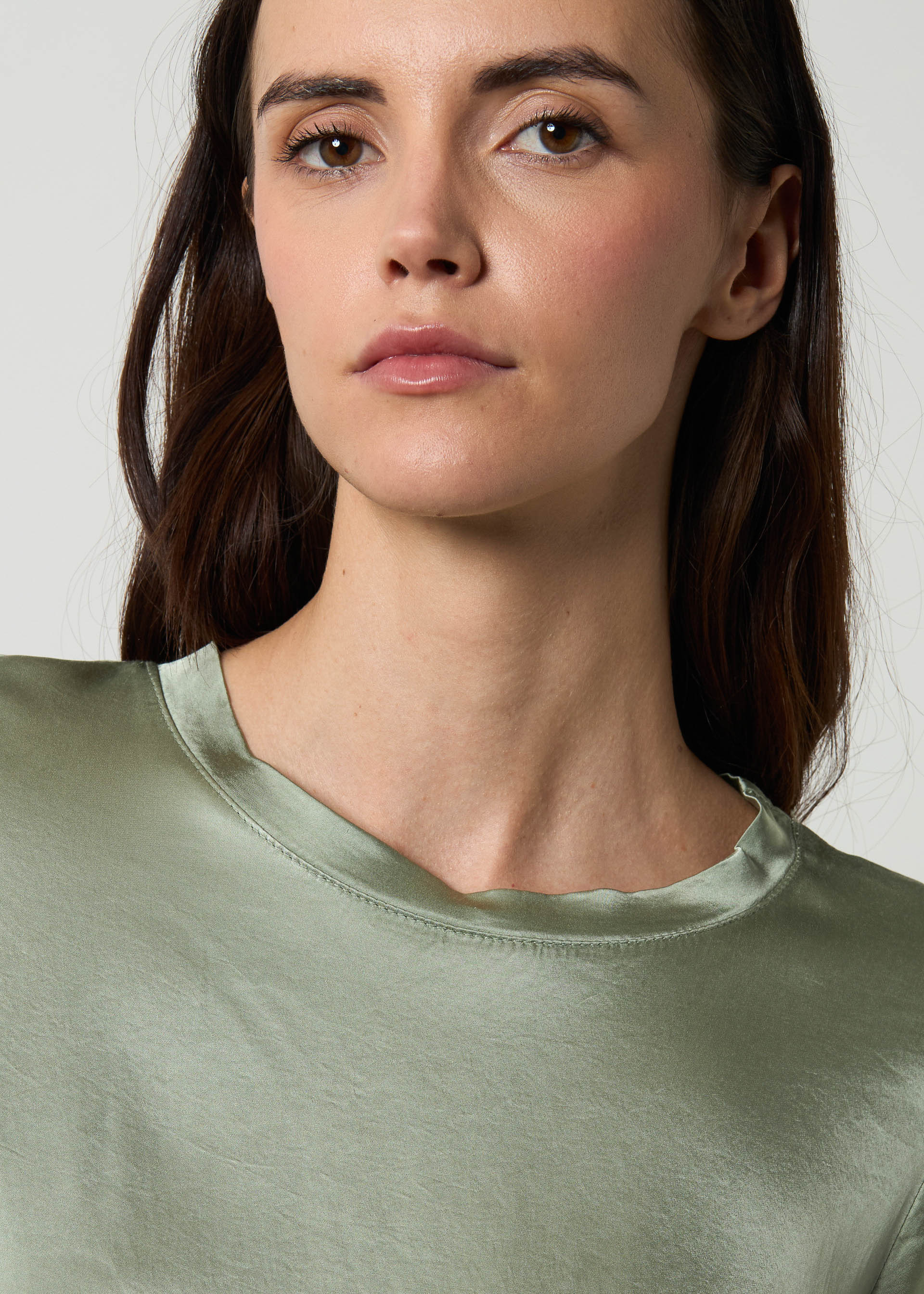 T-shirt in misto seta - Image 14