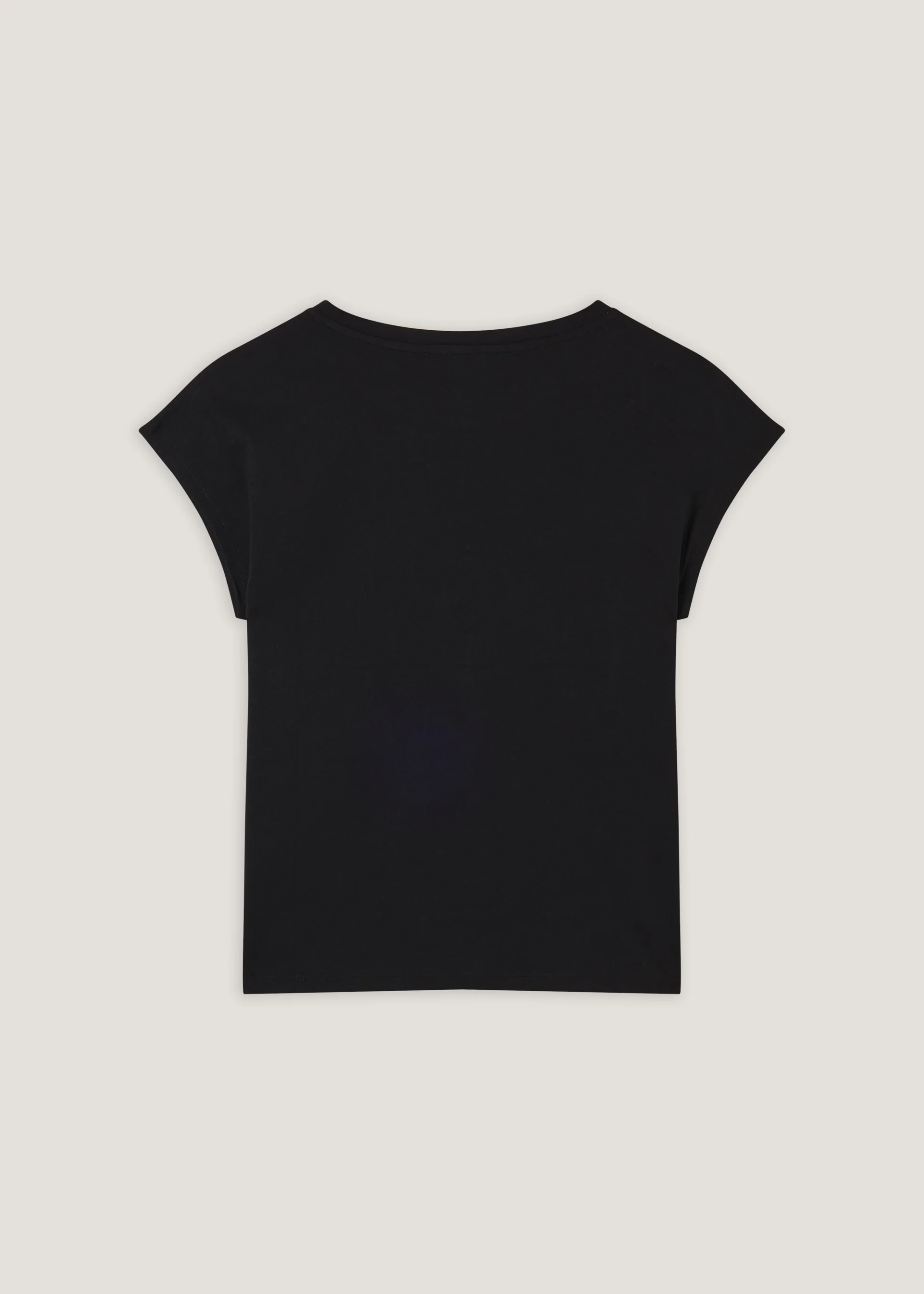 T-shirt in puro cotone con applicazione - Image 7